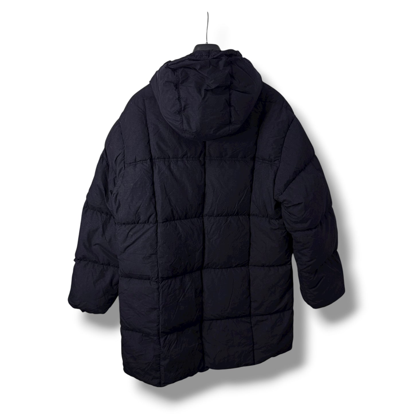 CP Company Flatt Nylon 3/4 Puffer (L, 24.5”)