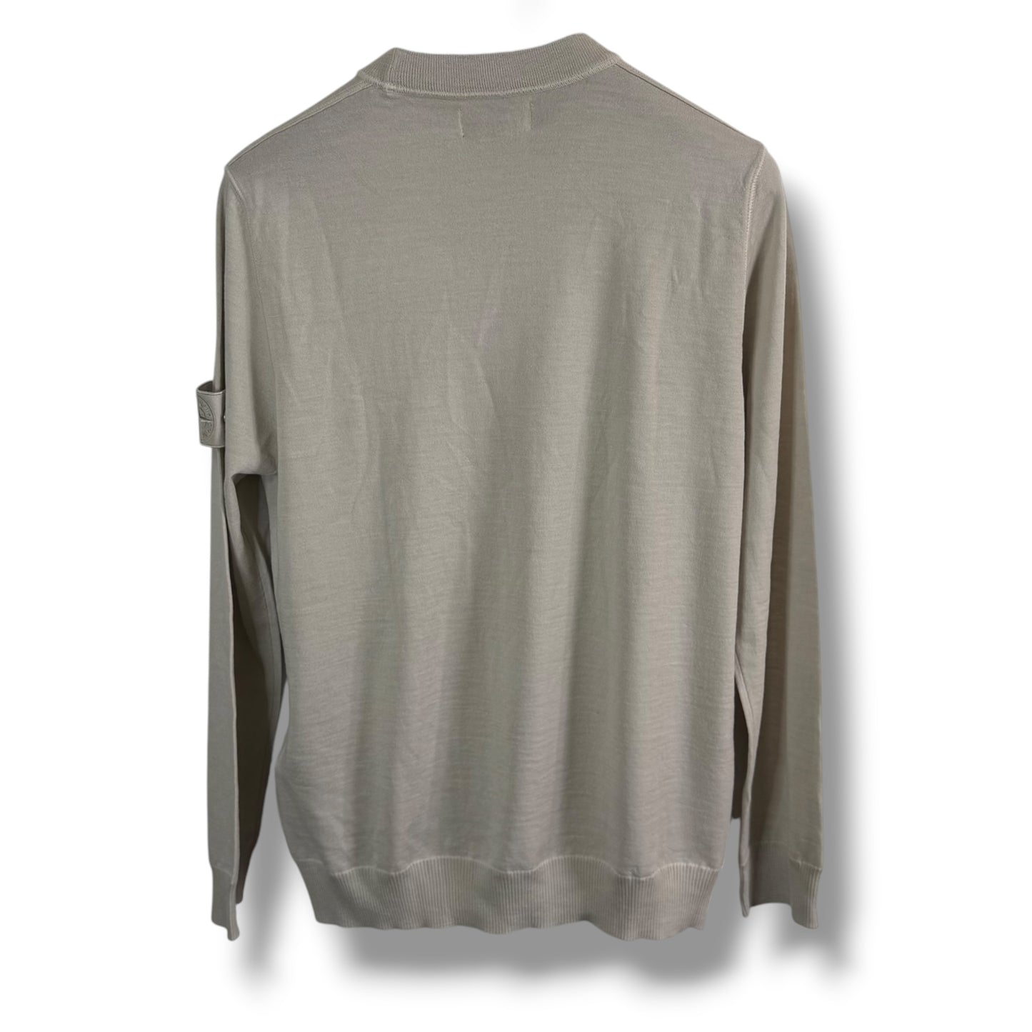 Stone Island Ghost Light Wool Knitted Pullover (XL, 23”)