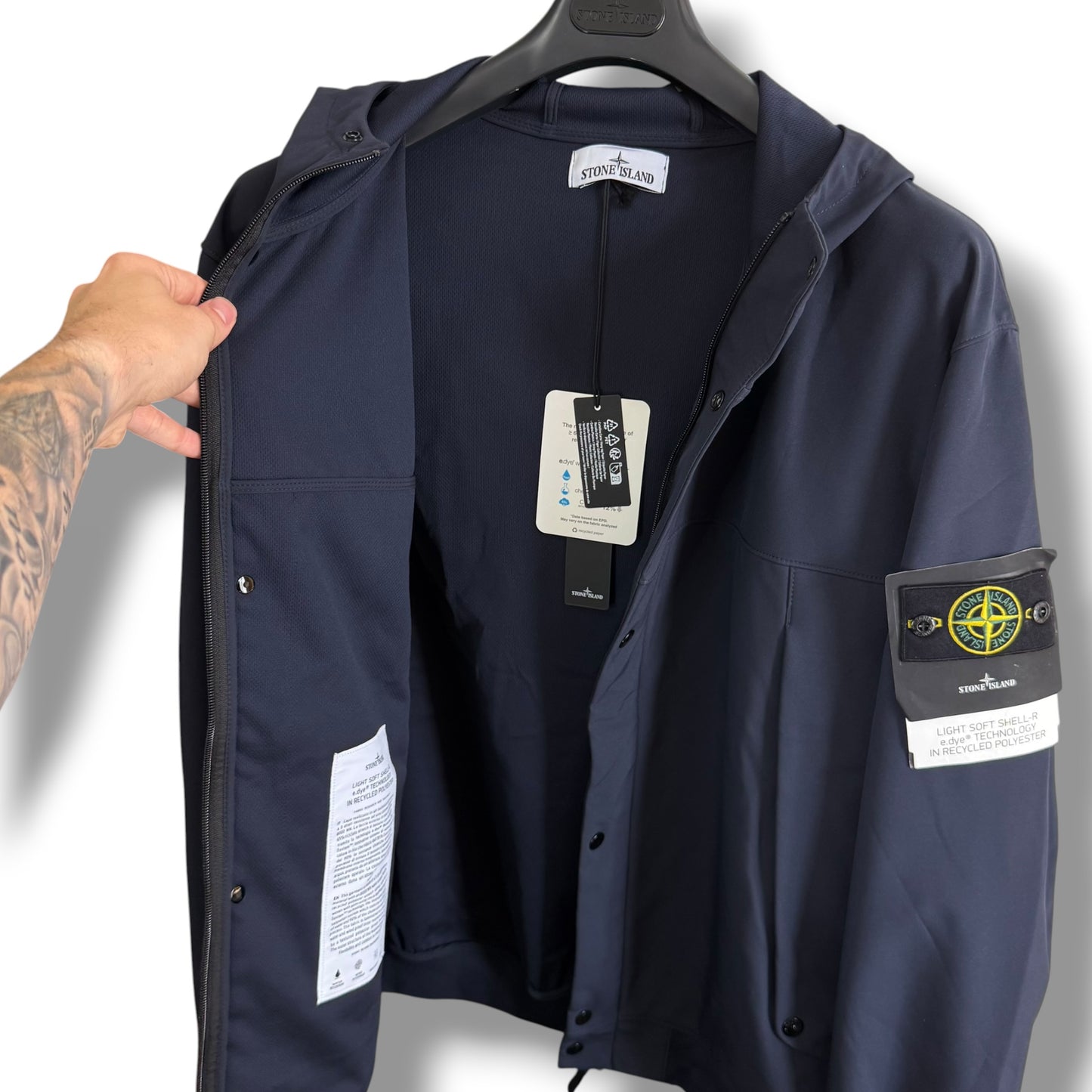 Stone Island Light Soft Shell-R (3XL, 27”)