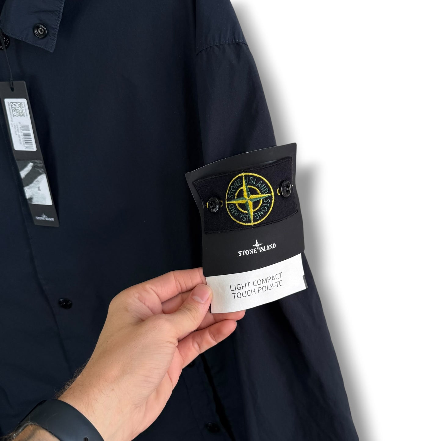 Stone Island Light Compact Touch Poly-TC (M, 24.5”)