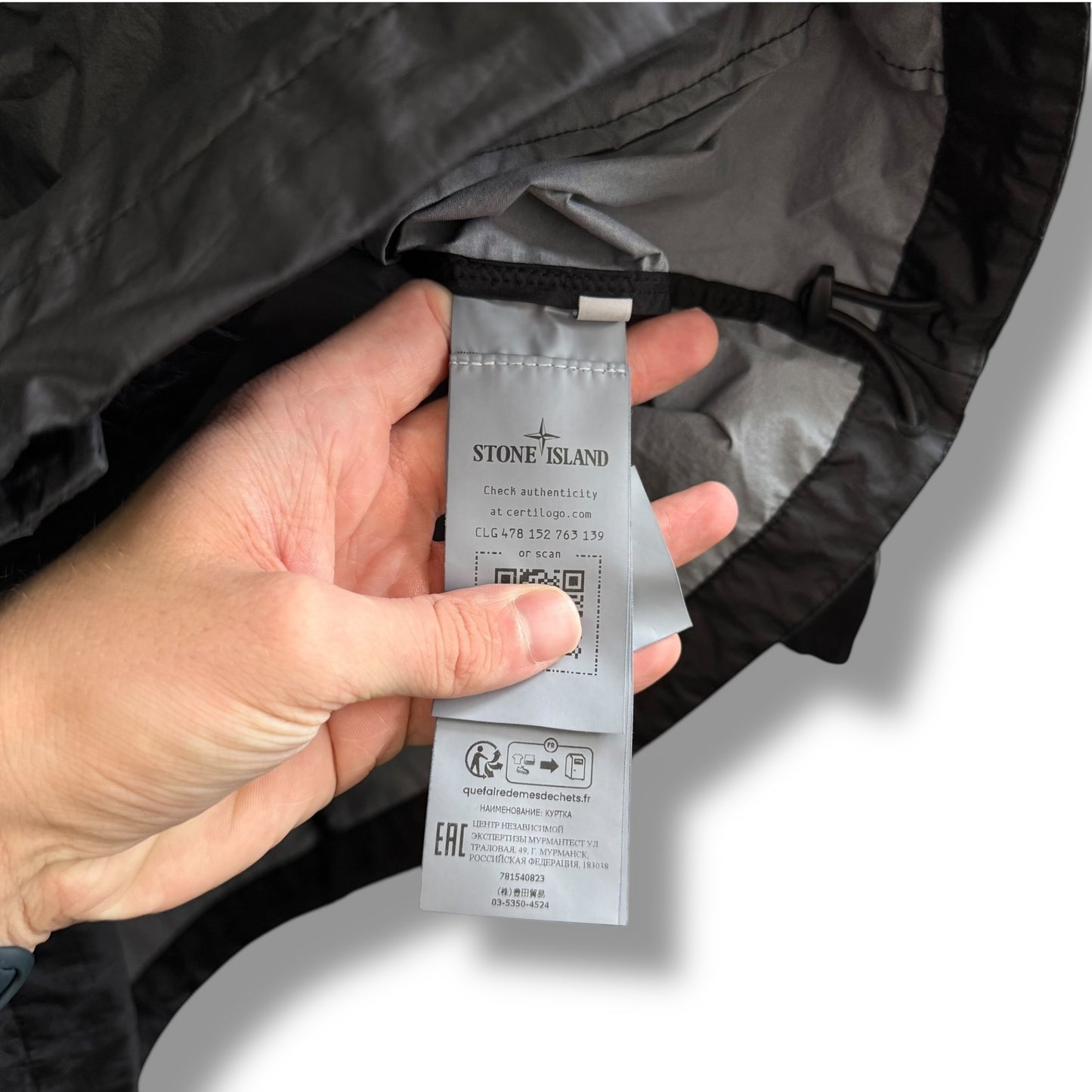 Stone Island Membrana 3L TC (3XL, 26.5”)