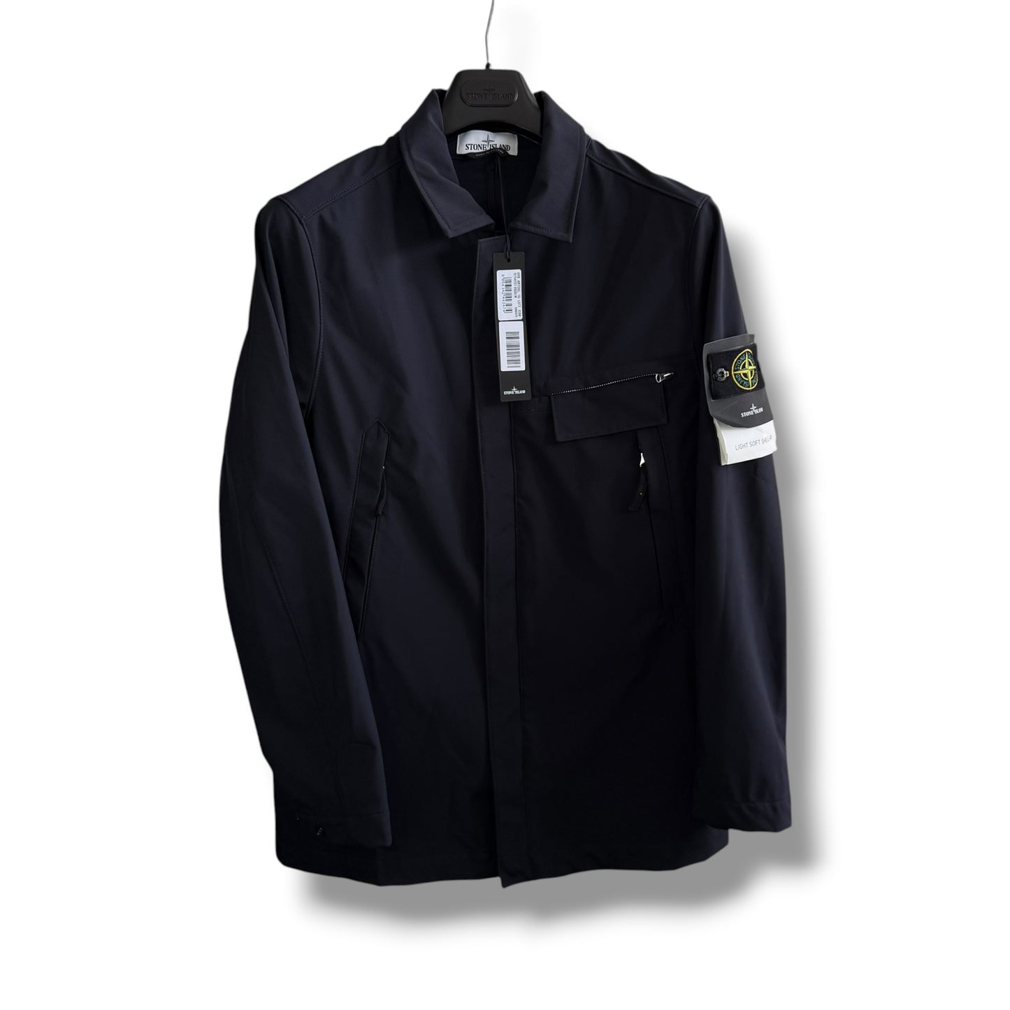 Stone Island Light Soft Shell-R Parka (M, 21.5”)