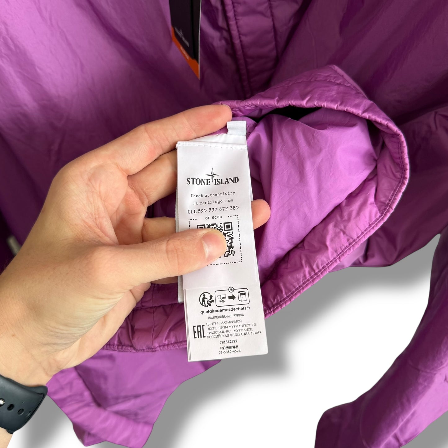 Stone Island Garment Dyed Crinkle Reps Polartec (3XL, 27”)