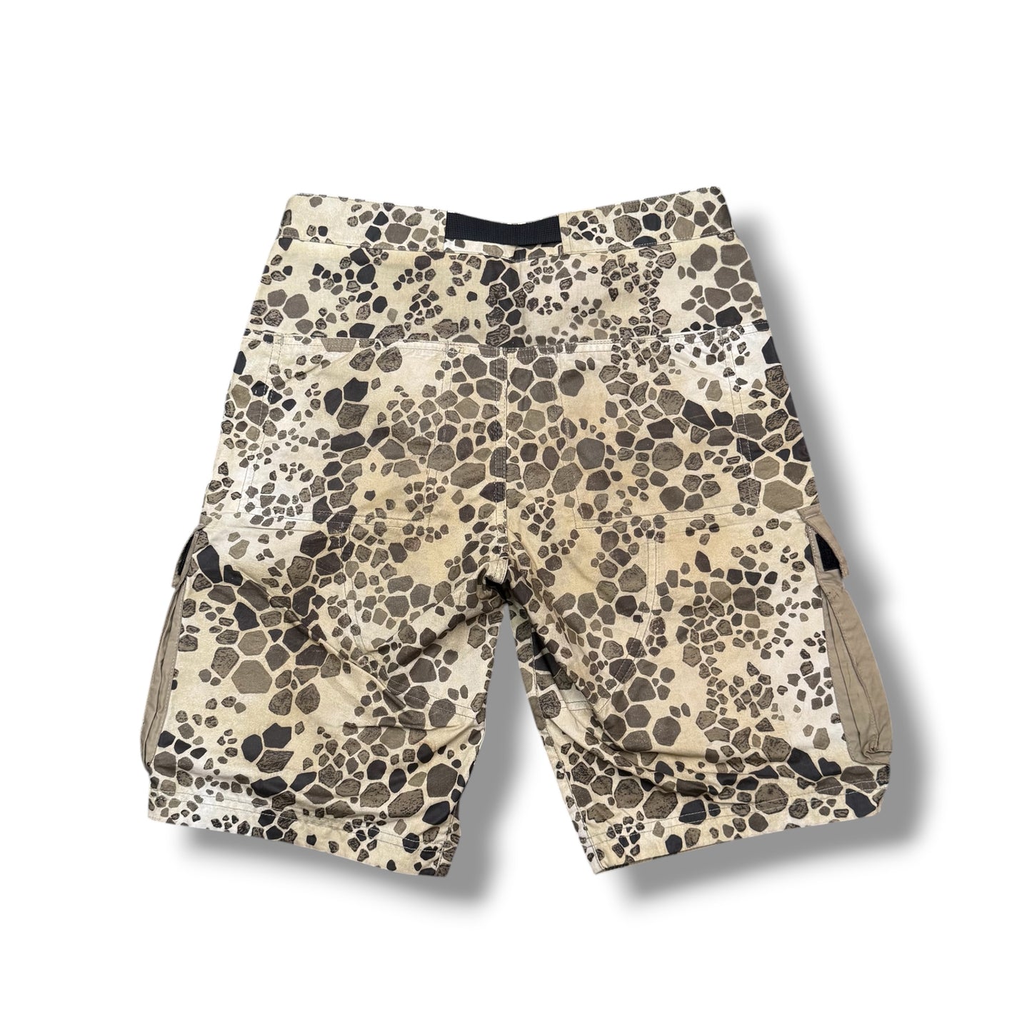 Stone Island Alligator Camo Cargo Shorts (S)