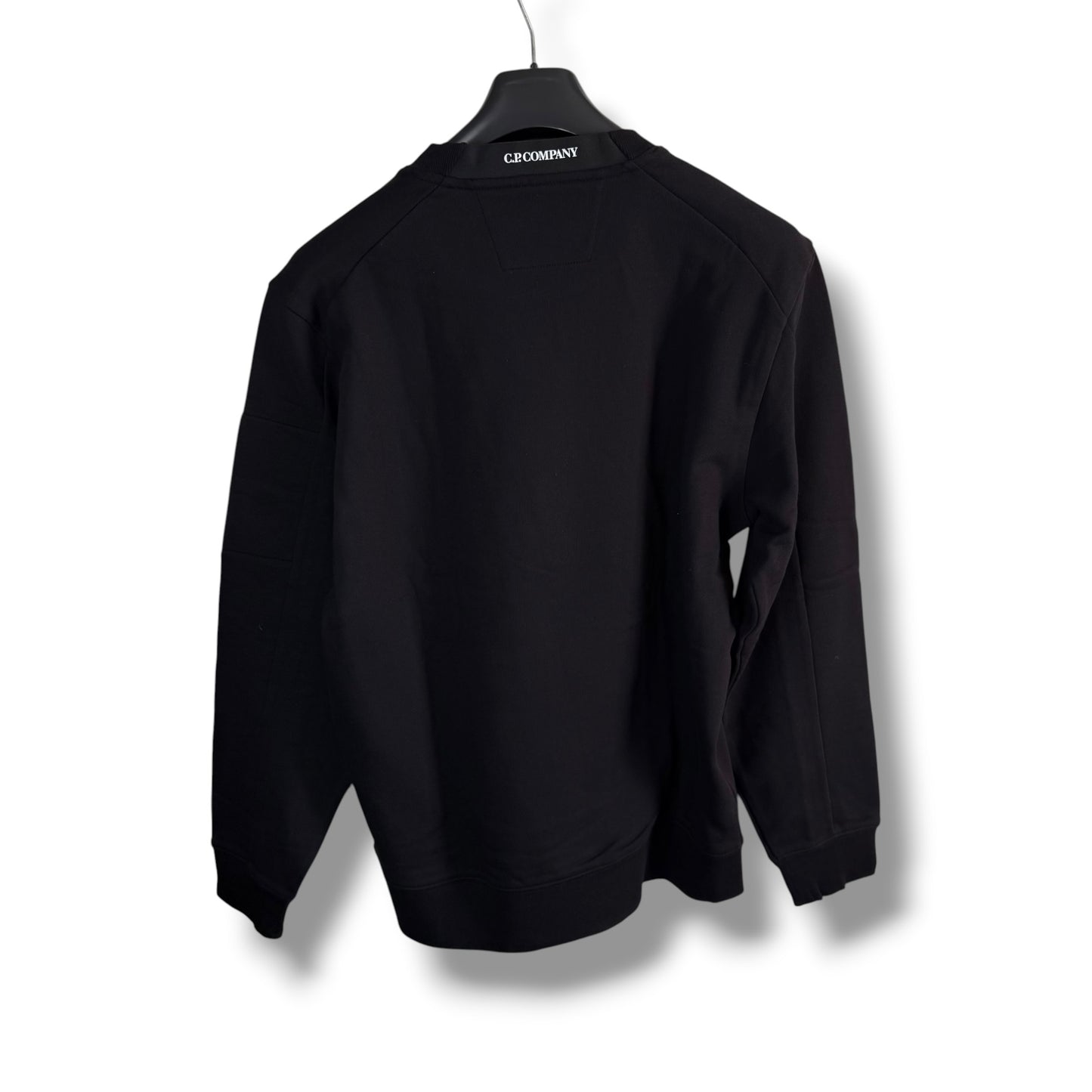 CP Company Black Sweatshirt (XL, 24”)