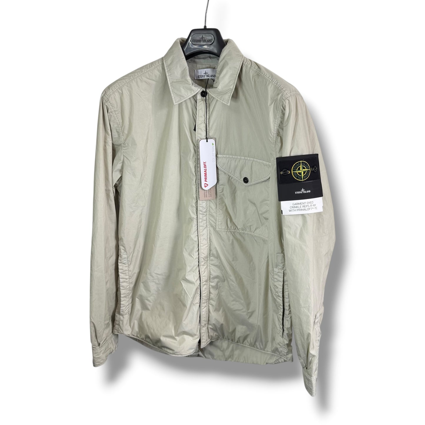 Stone Island Garment Dyed Crinkle Reps R-NY With Primaloft-TC (L, 23.5”)