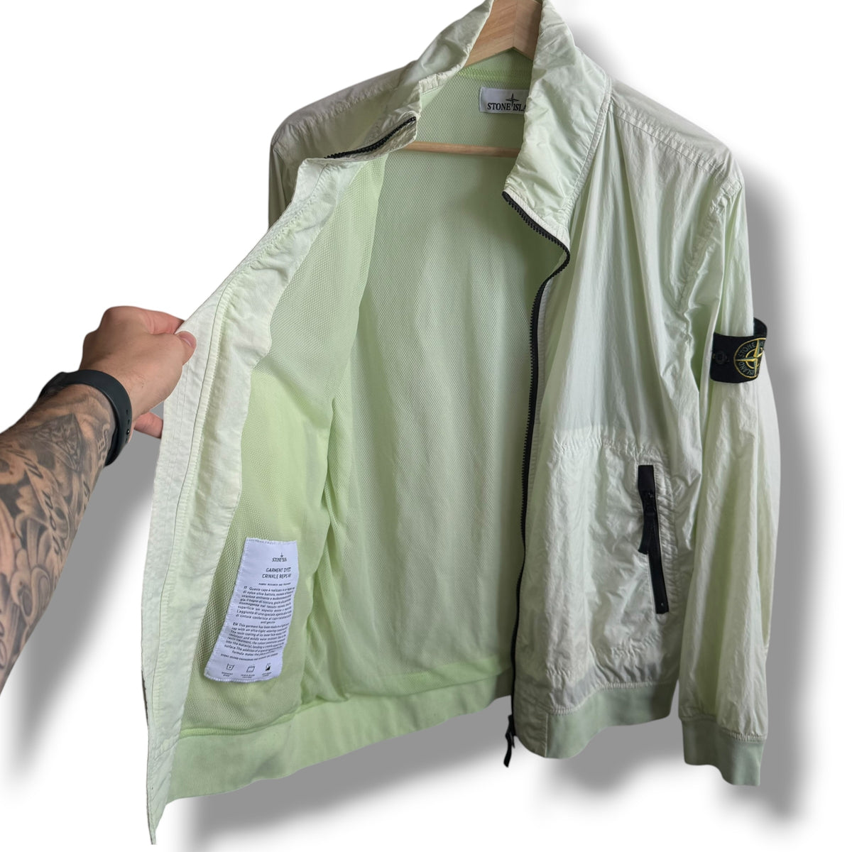Stone Island Garment Dyed Crinkle Reps (M, 21.5”)