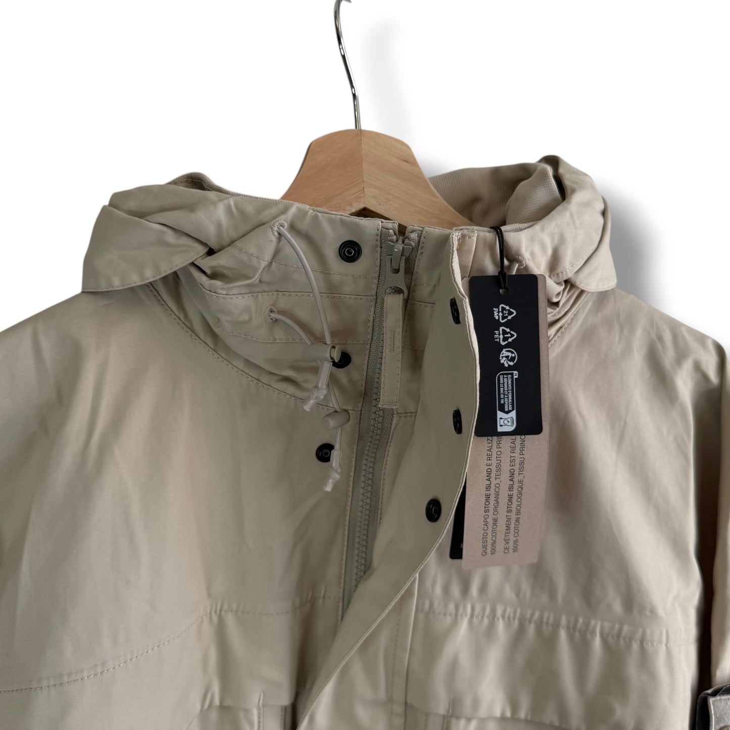 Stone Island O-Ventile Ghost Parka (XL, 26”)