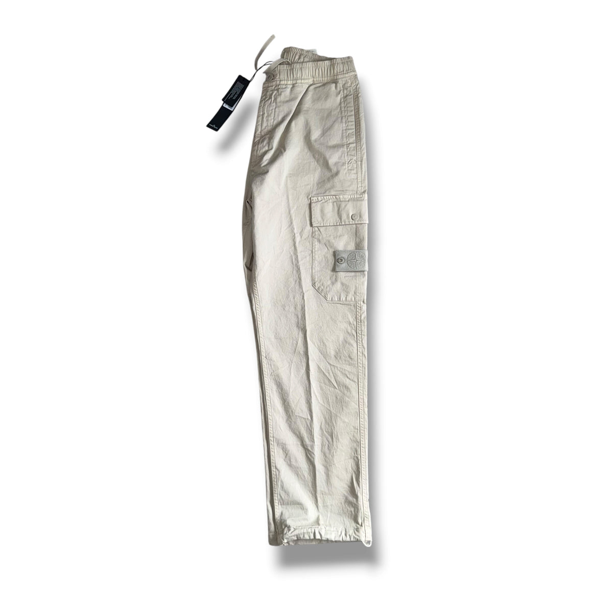 Stone Island Stretch Cotton Wool Ghost Cargos (33”)