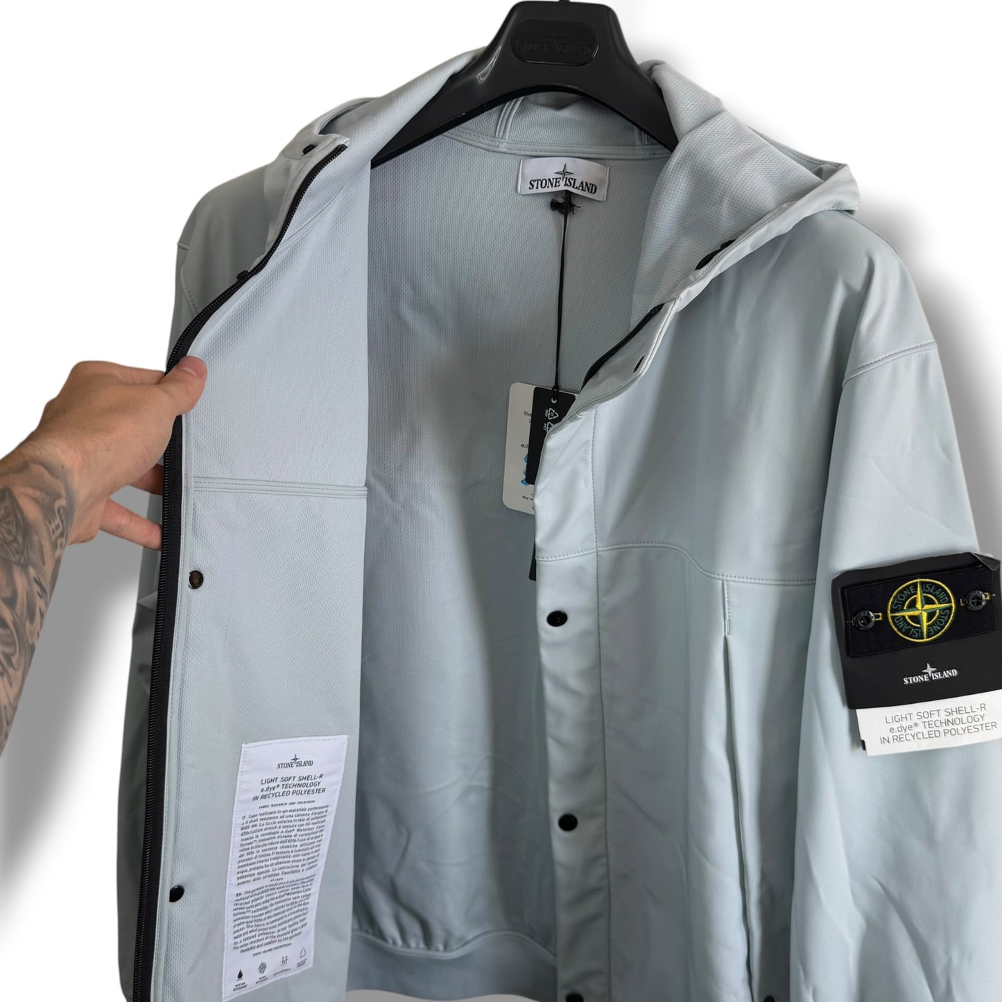 Stone Island Light Soft Shell-R (3XL, 27”)