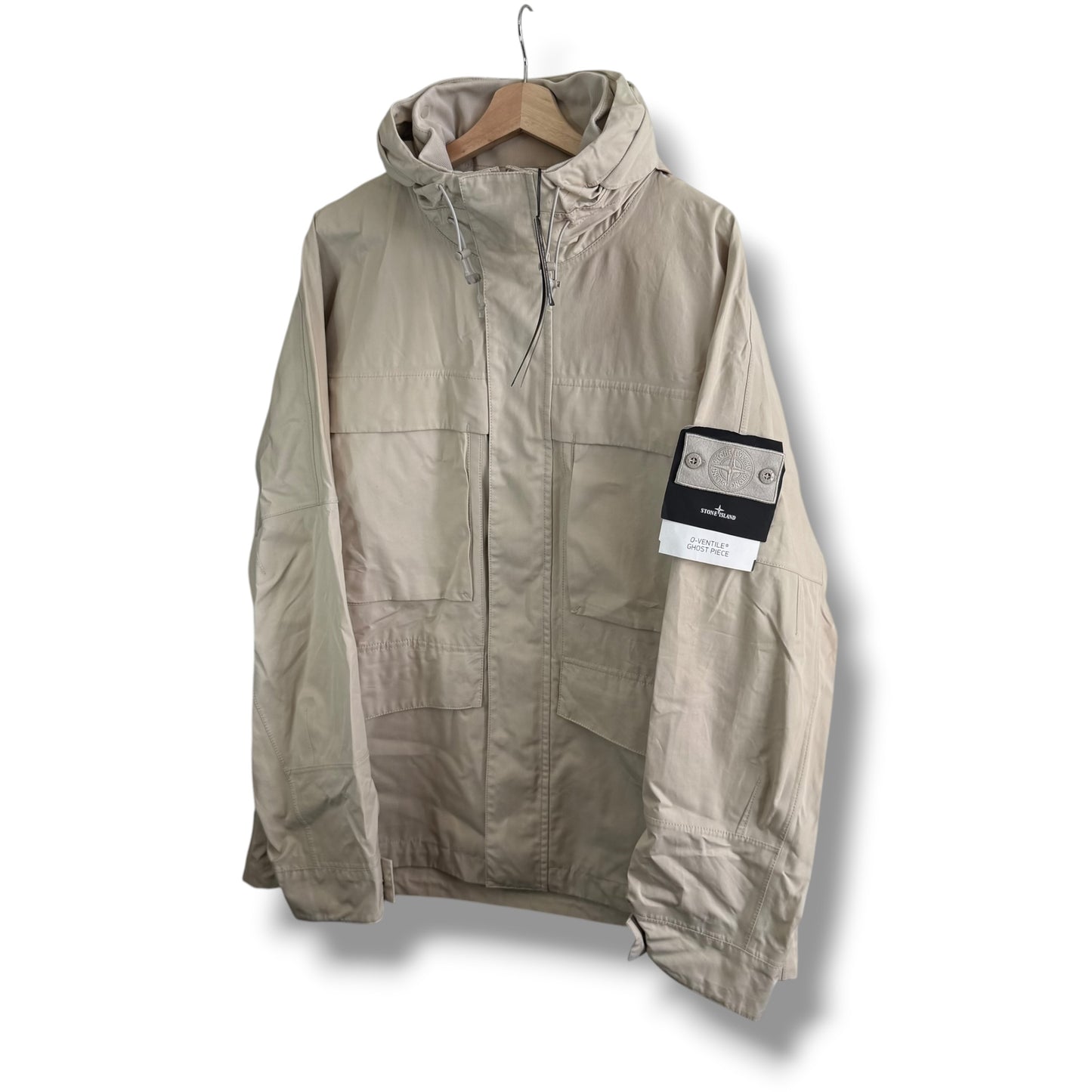 Stone Island O-Ventile Ghost Parka (XL, 26”)