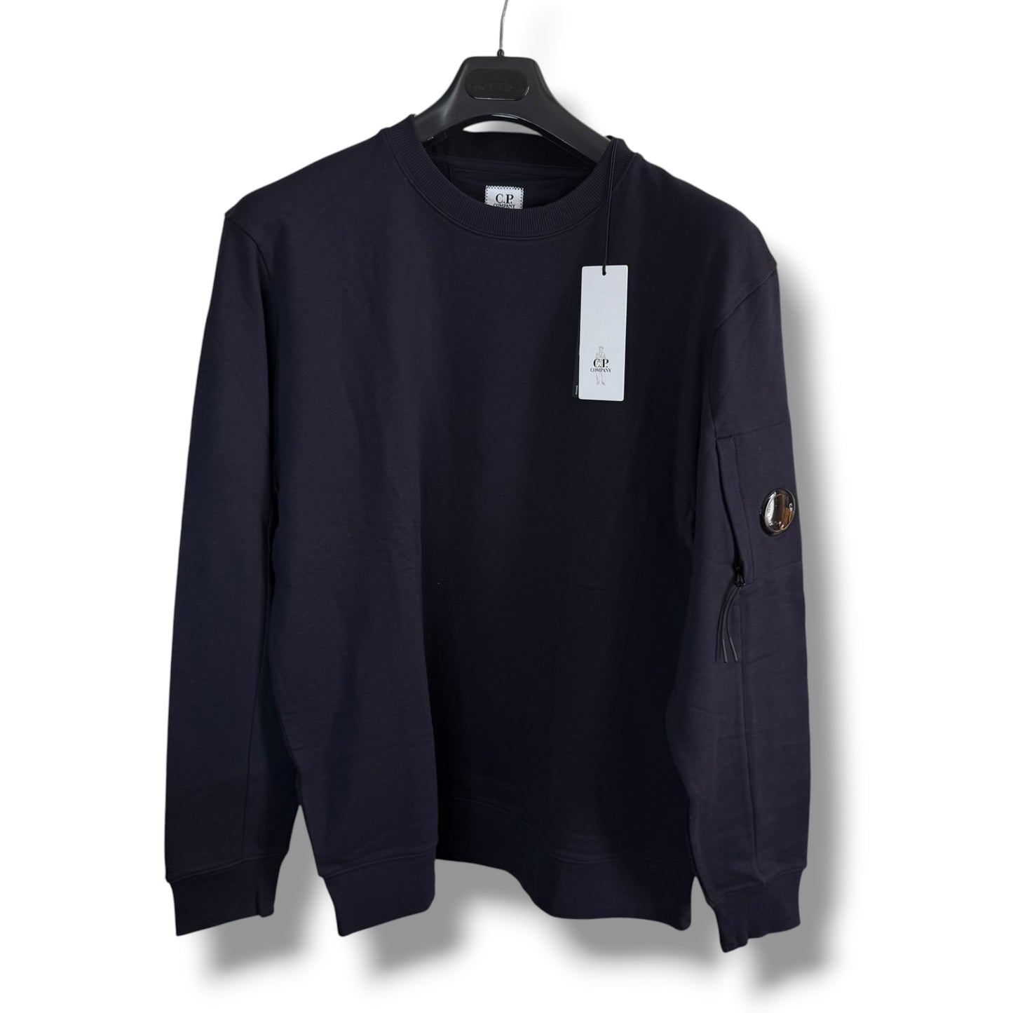 CP Company Navy Sweatshirt (XXL, 25”)