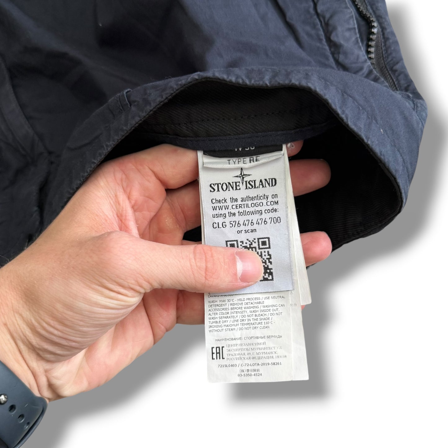 Stone Island Cargo Shorts (38”)
