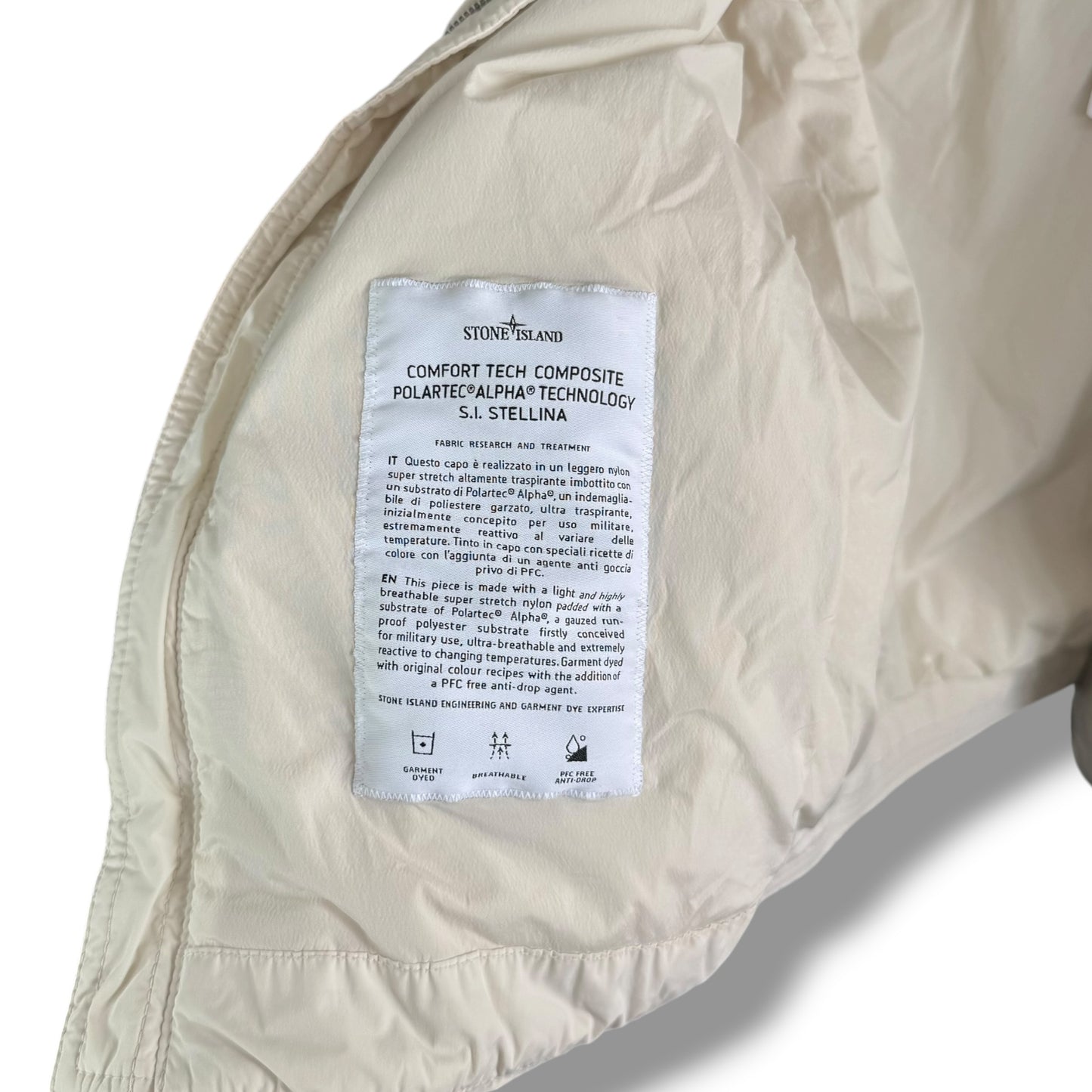 Stone Island Stellina Comfort Tech Polartec Jacket (M, 23”)