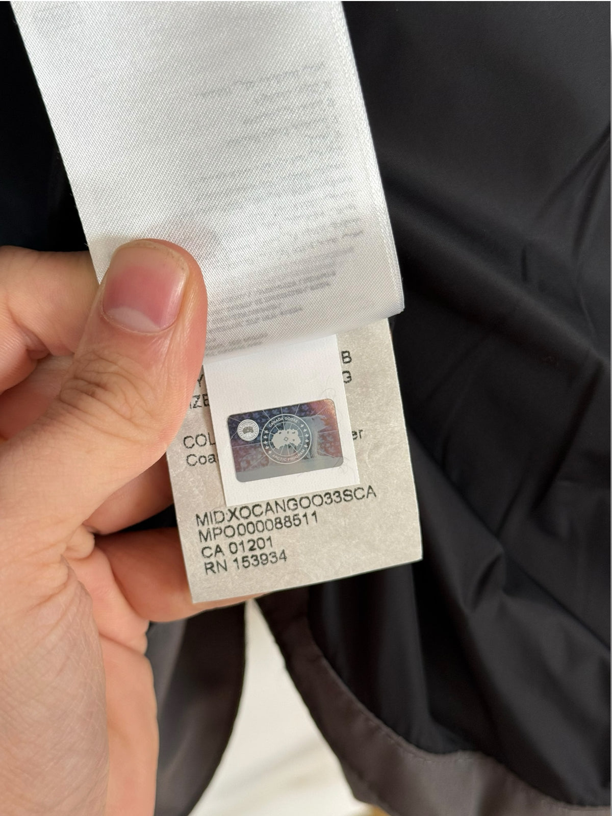 Canada Goose Coastal Grey Black Label Garson Gilet (XL, 24”)