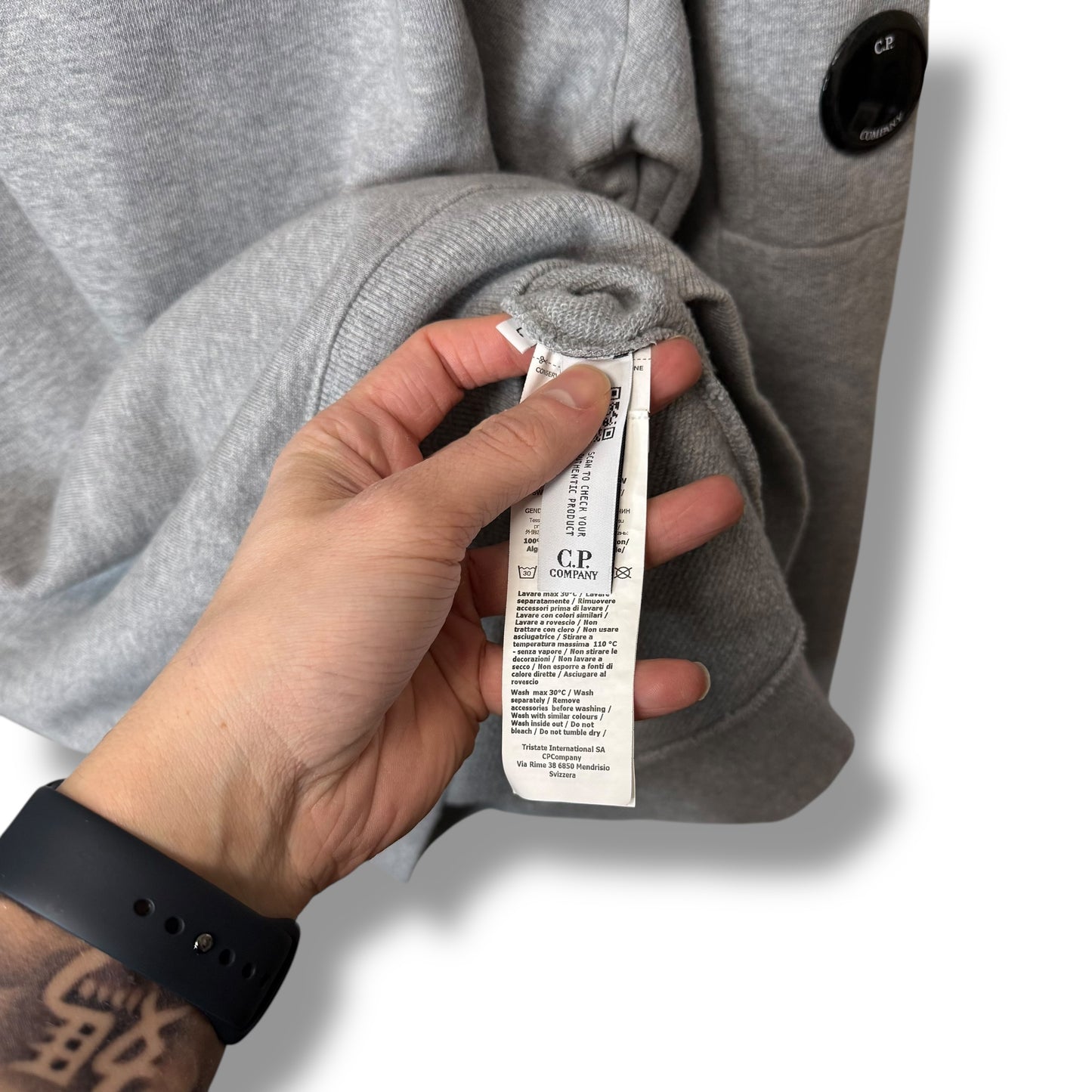 CP Company Sweatshirt (L, 22.5”)