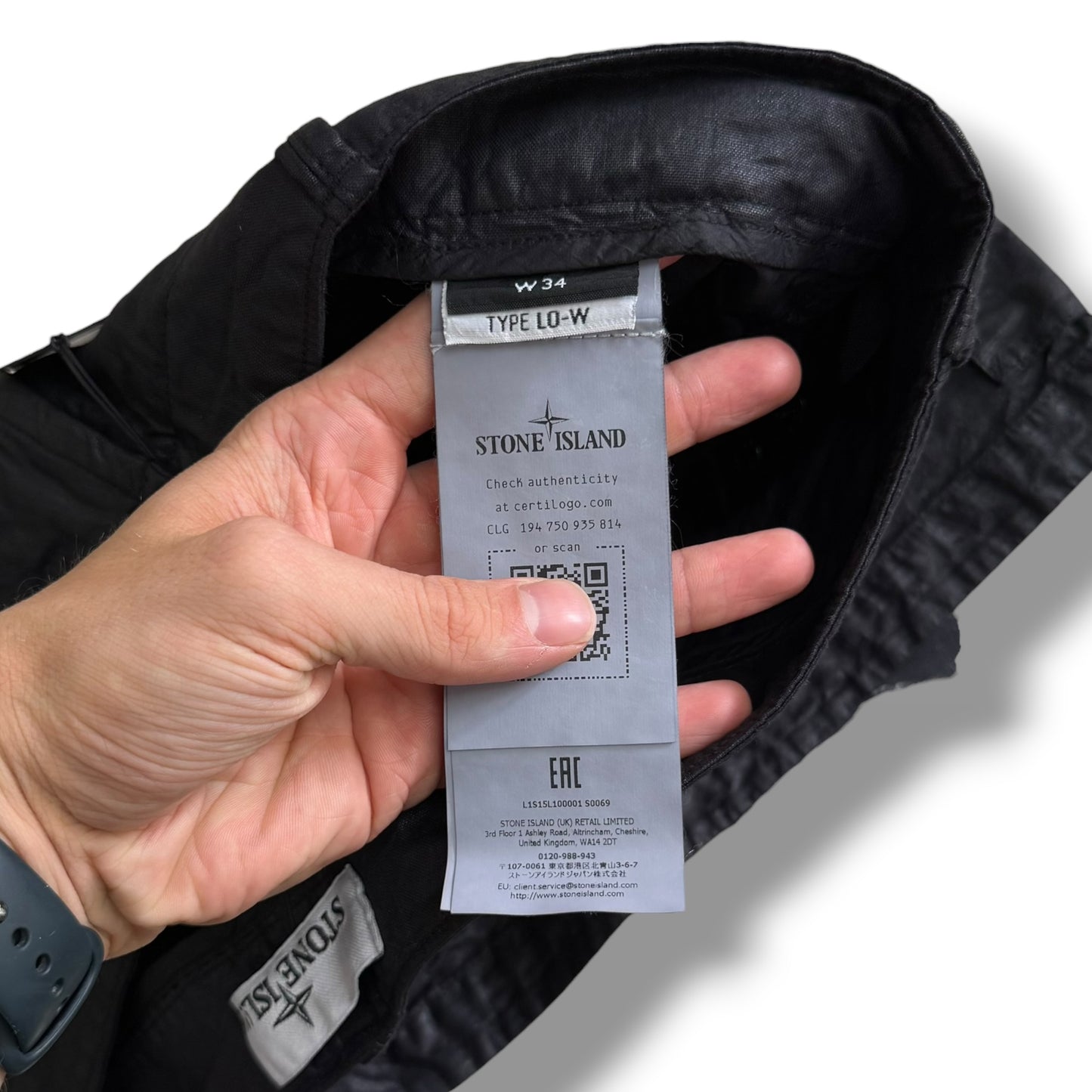 Stone Island Panama Cargo Shorts (34”)