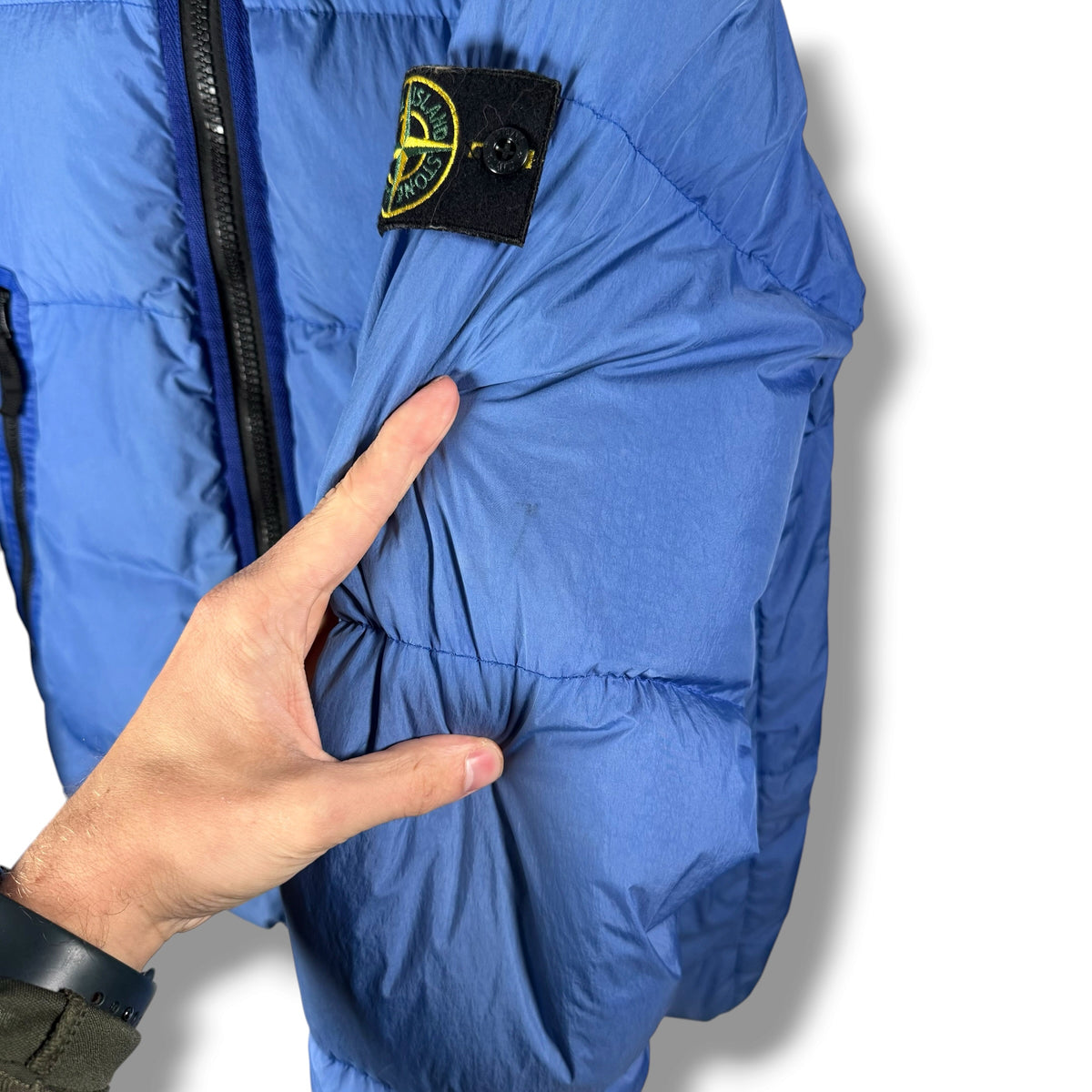 Stone Island Garment Dyed Crinkle Reps NY Down (M, 23”)