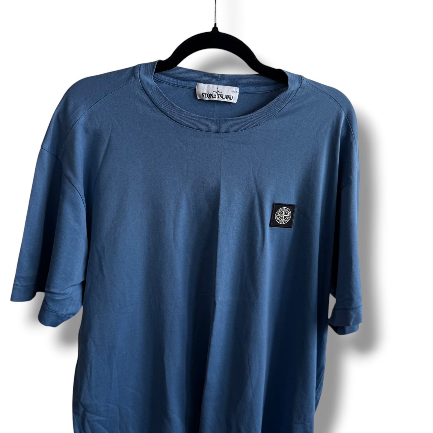 Stone Island Blue T-shirt (XL, 23”)