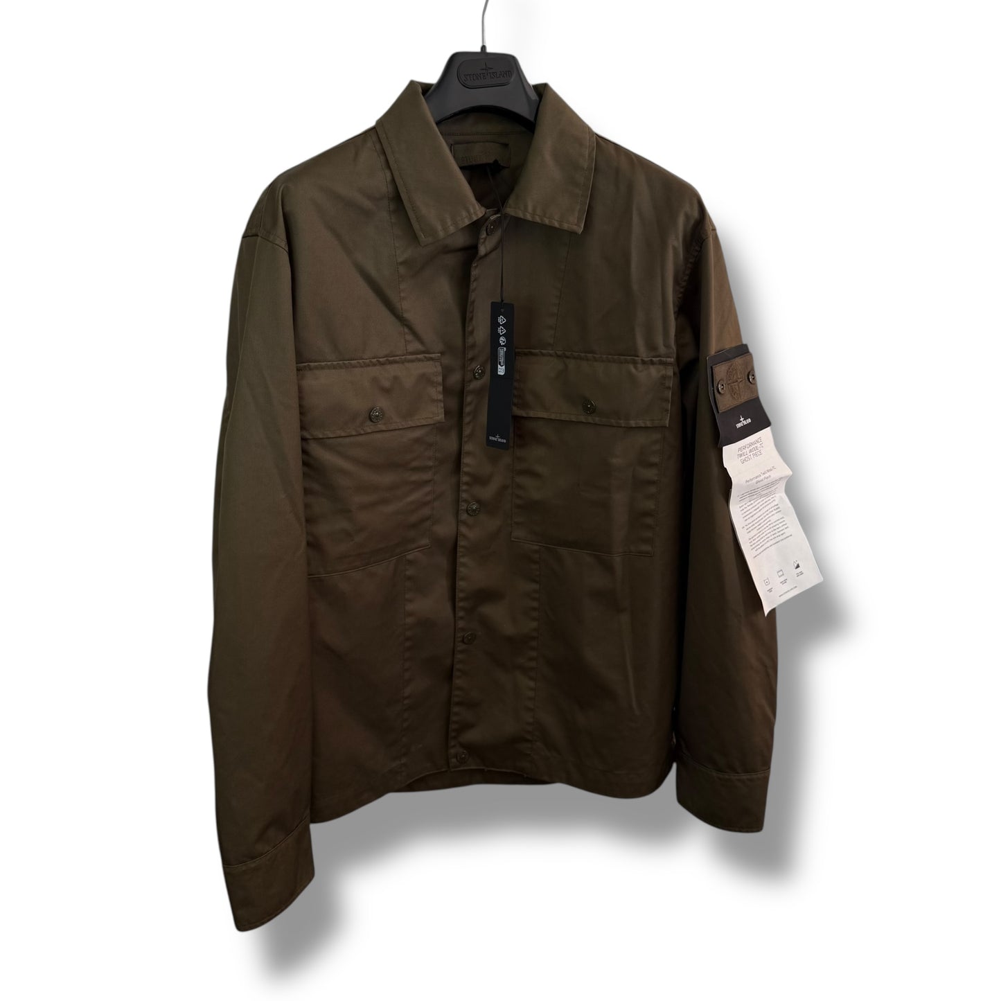 Stone Island Performance Twill Wool-TC Ghost Piece (L, 23.5”)