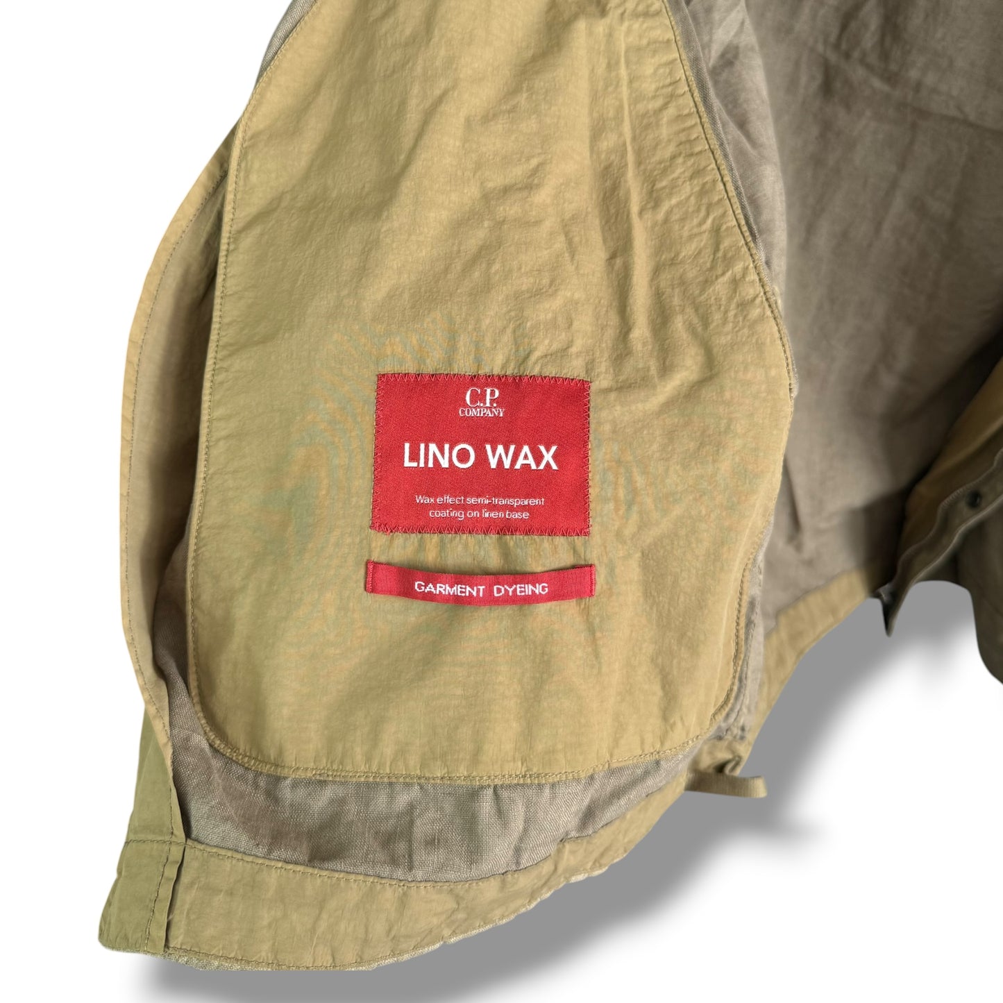 CP Company Lino Wax Jacket (L, 24”)