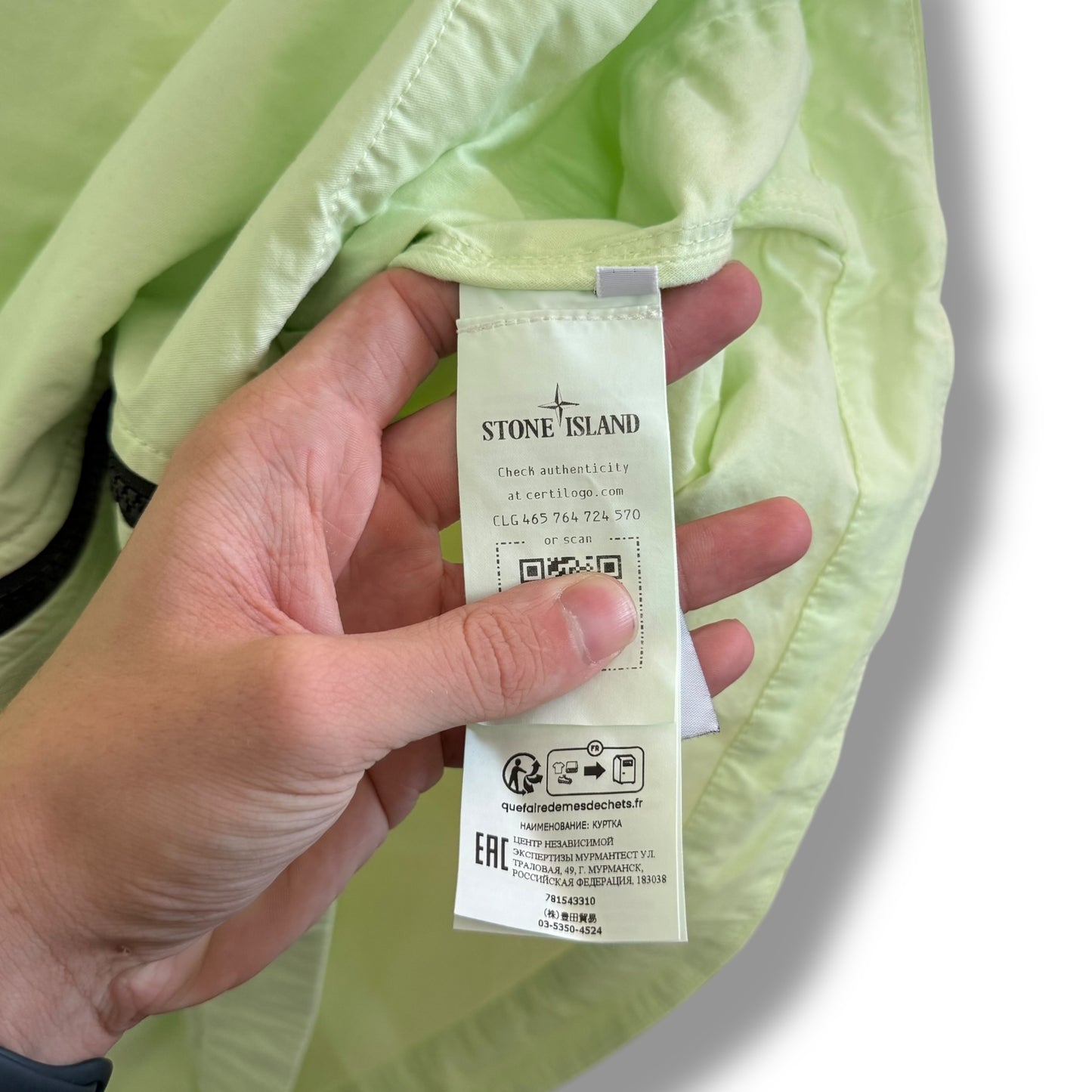 Stone Island Supima Cotton Twill-TC (3XL, 27”)