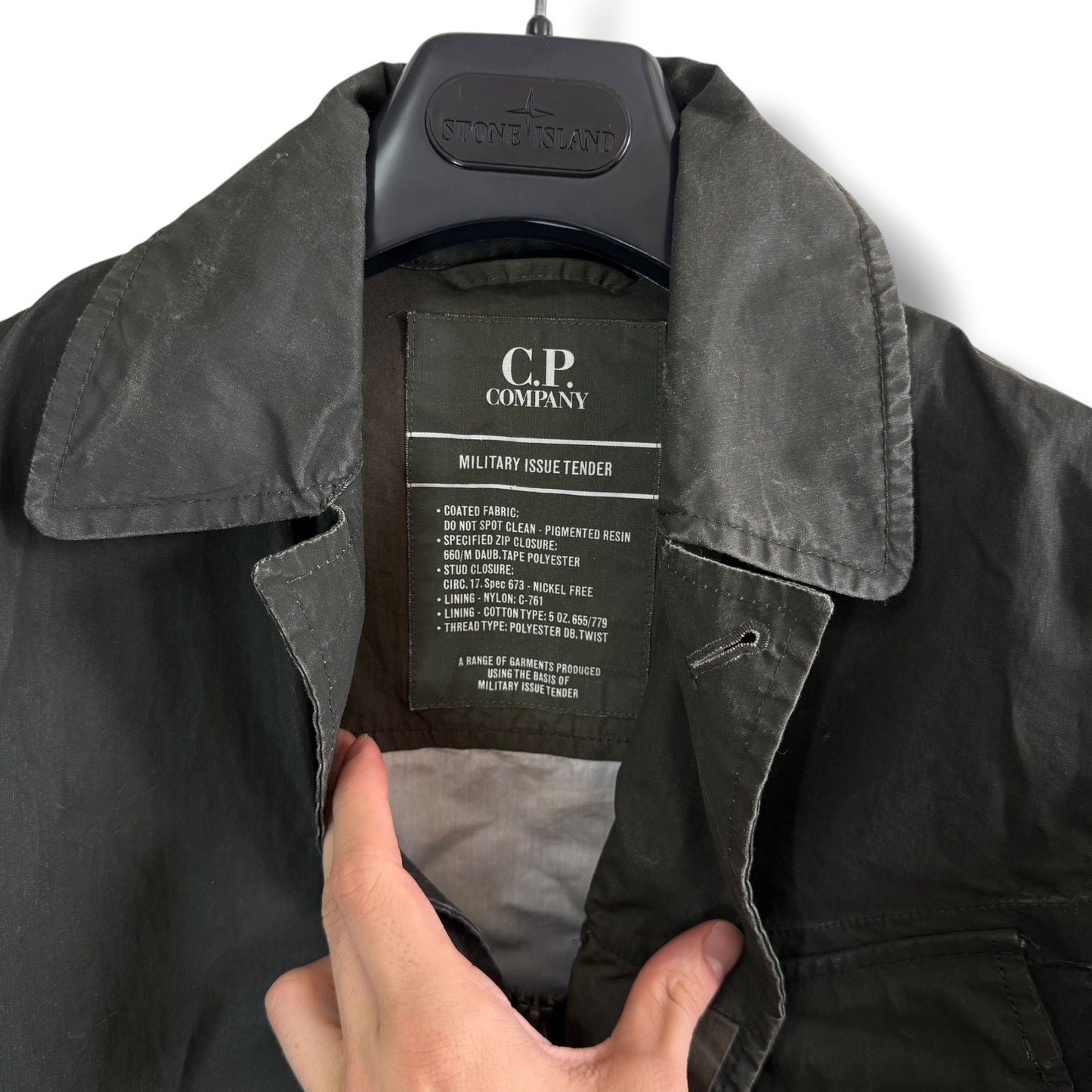 C.P. Company 50 Fili La Mille Watchviewer Jacket (S, 21”)