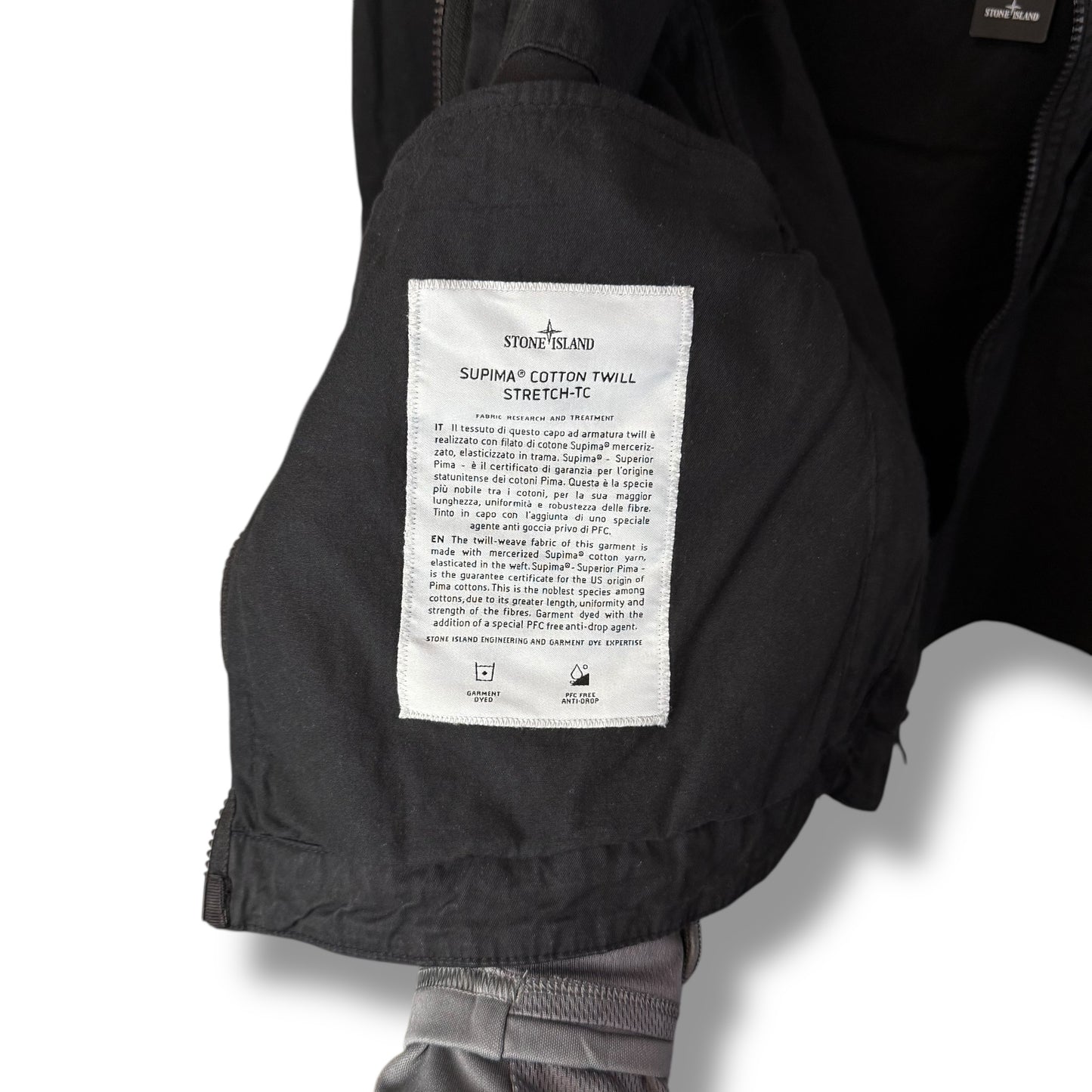 Stone Island Supima Cotton Twill Stretch-TC (M, 22”)