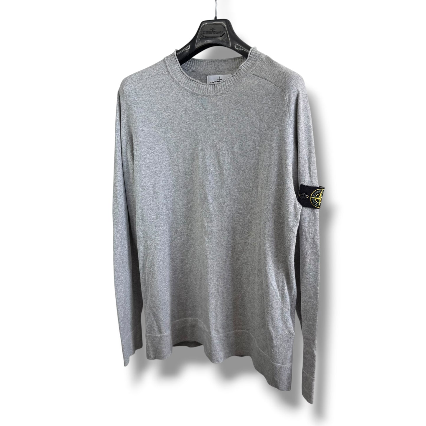 Stone Island Knitted Sweatshirt (L, 22”)
