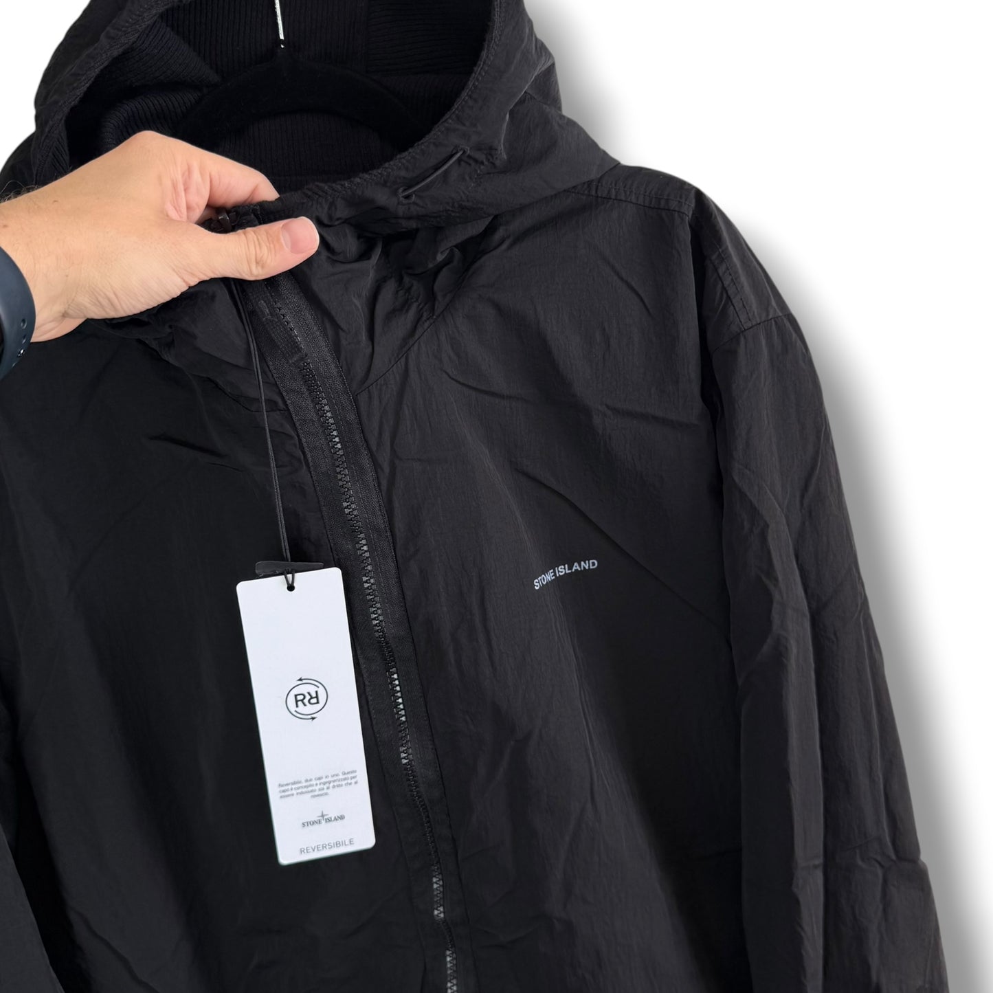 Stone Island Reversible Zip Jacket (3XL, 27.5”)