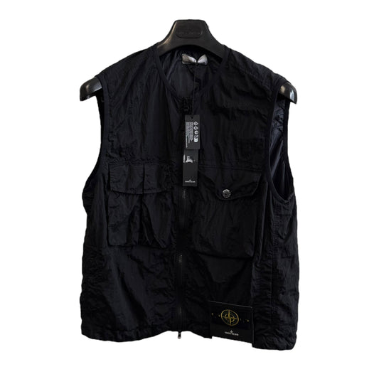 Stone Island Nylon Metal Gilet (L, 22.5”)