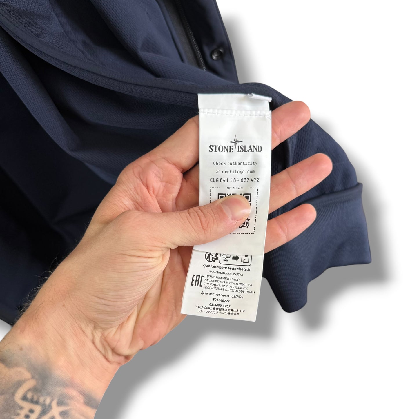 Stone Island Light Soft Shell-R (3XL, 27”)