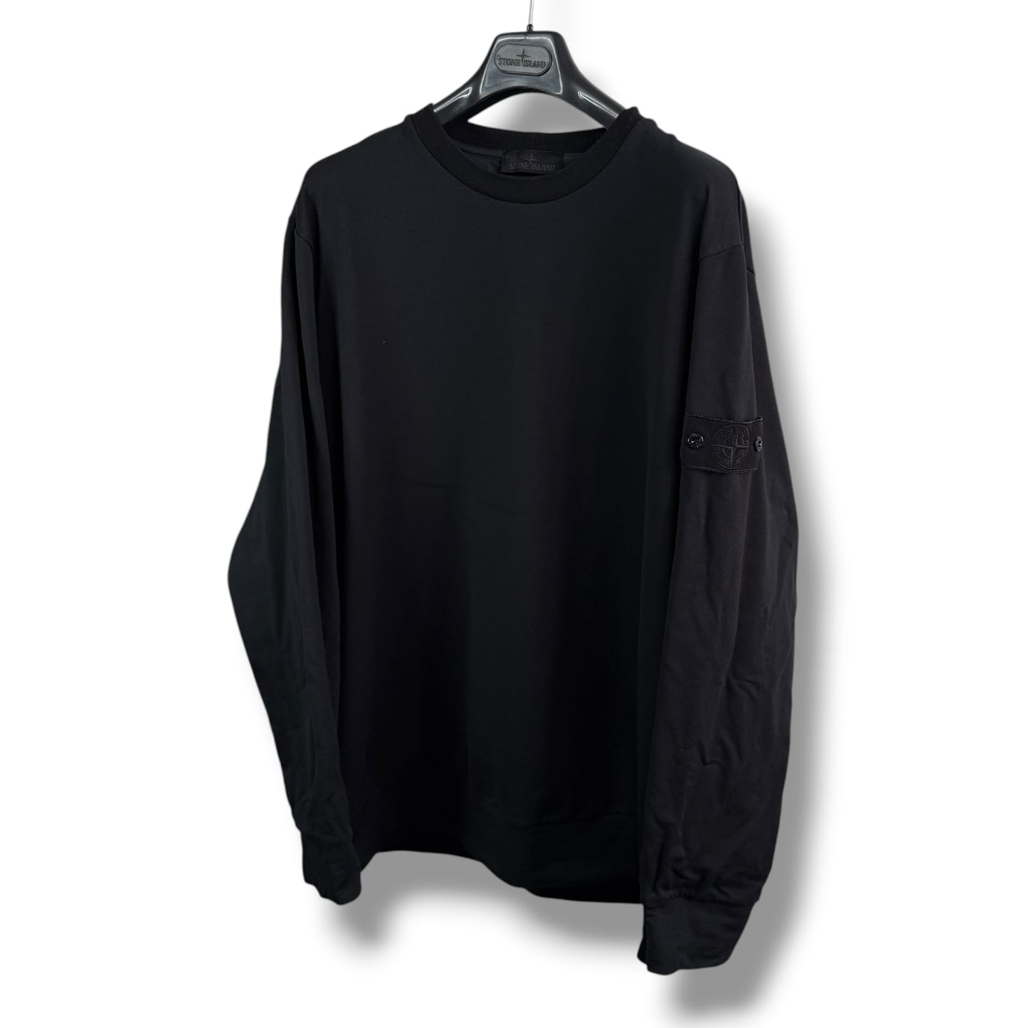 Stone Island Ghost Stretch Cotton Crewneck Jumper (3XL, 28.5”)