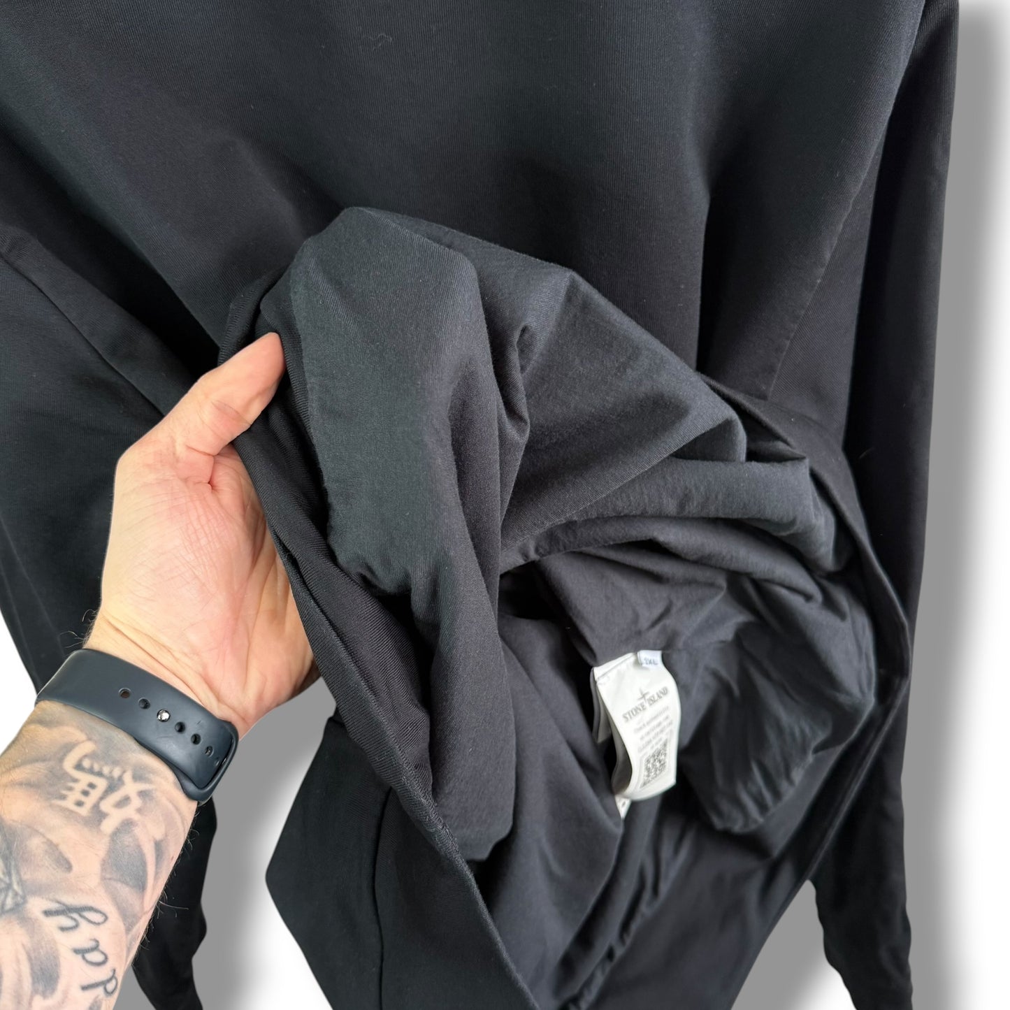 Stone Island Ghost Stretch Cotton Crewneck Jumper (3XL, 28.5”)