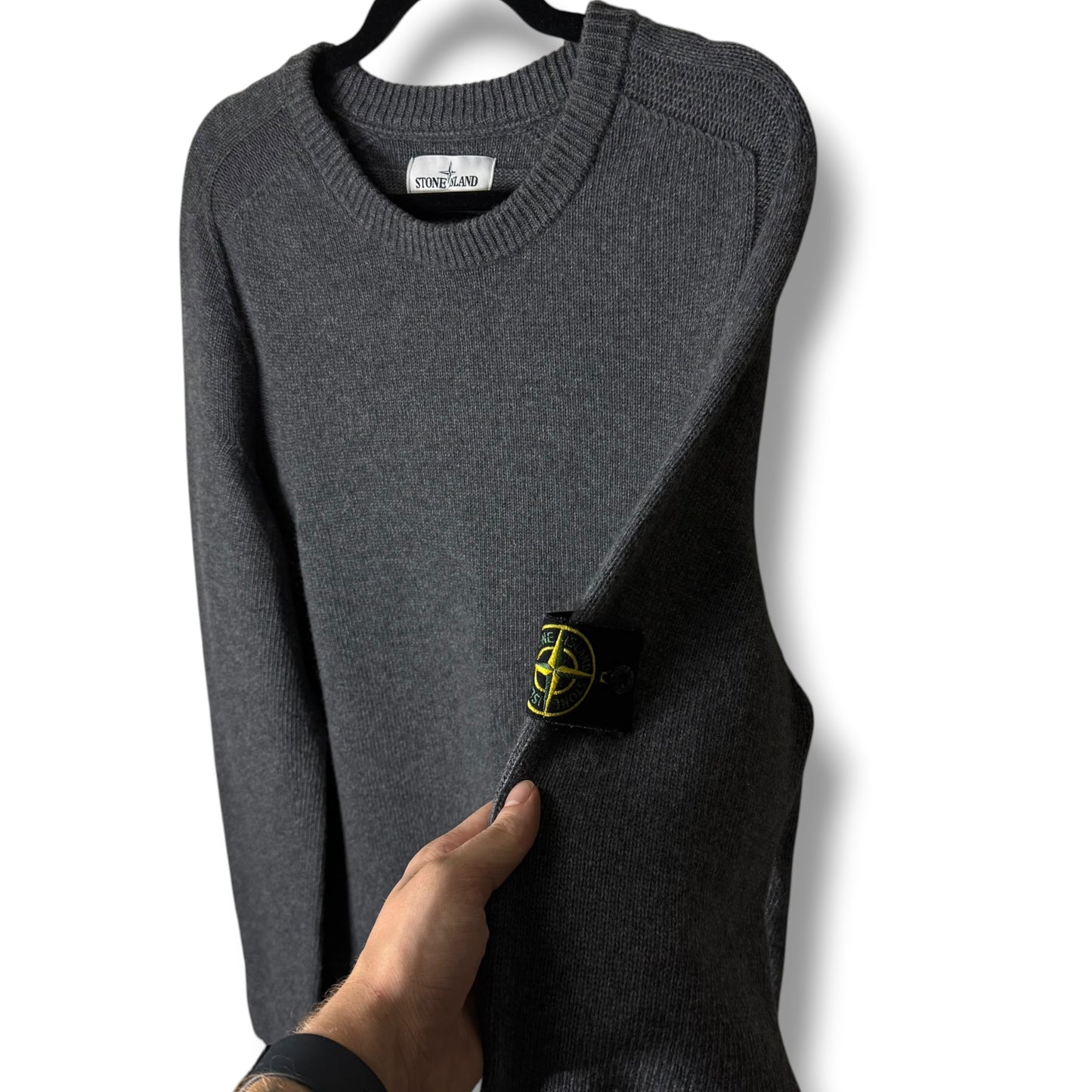 Stone Island Knitted Jumper (2XL, 24”)