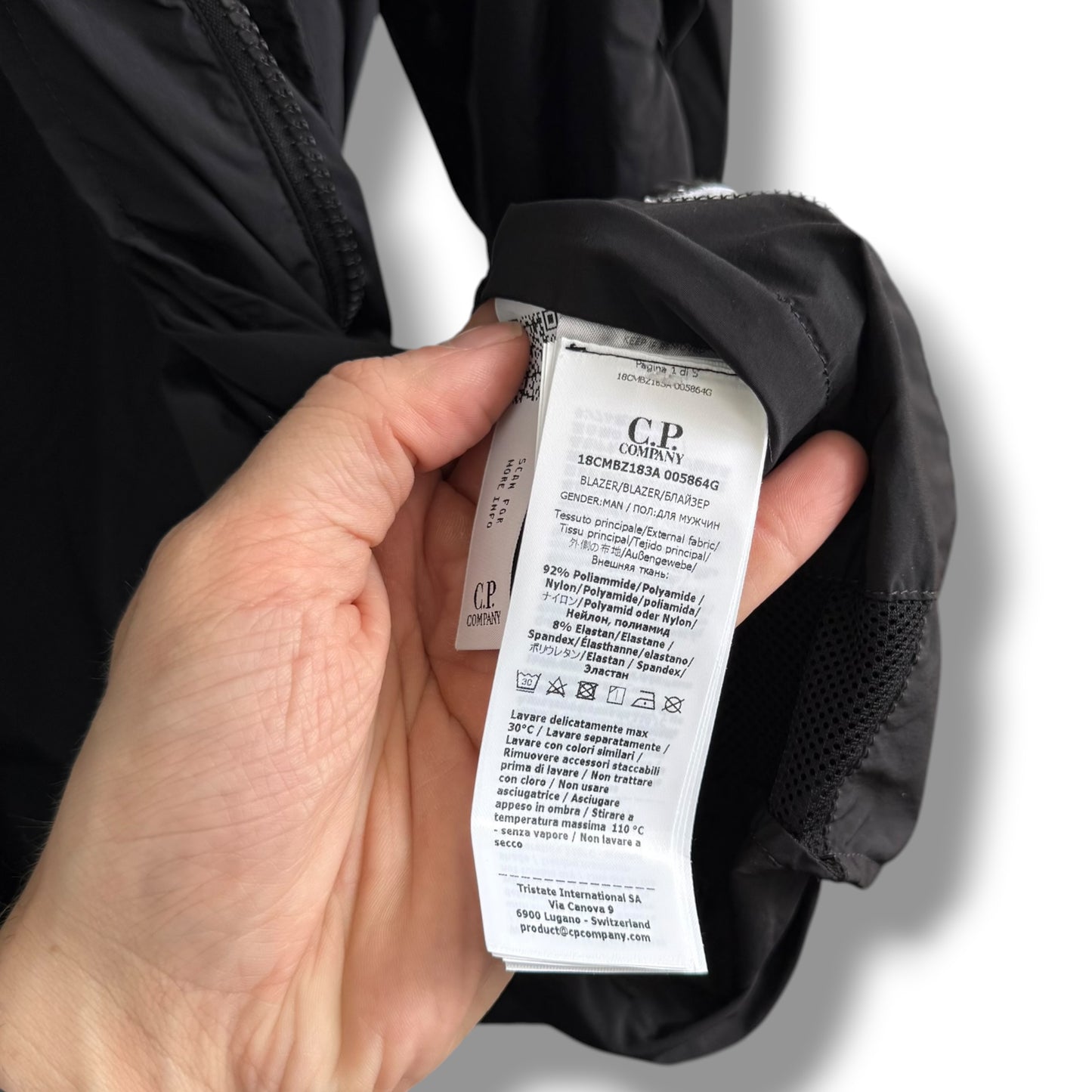CP Company Nycra-R Overshirt (XL, 25”)