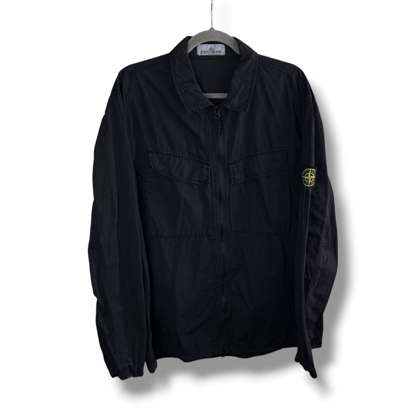 Stone Island Double Pocket Overshirt (XXL, 24.5”)