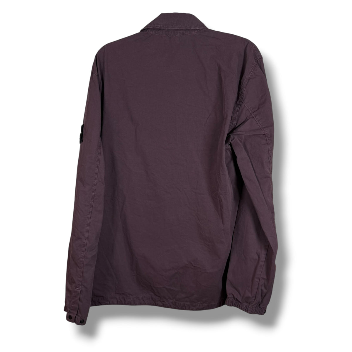 Stone Island Purple Overshirt (XL, 24”)