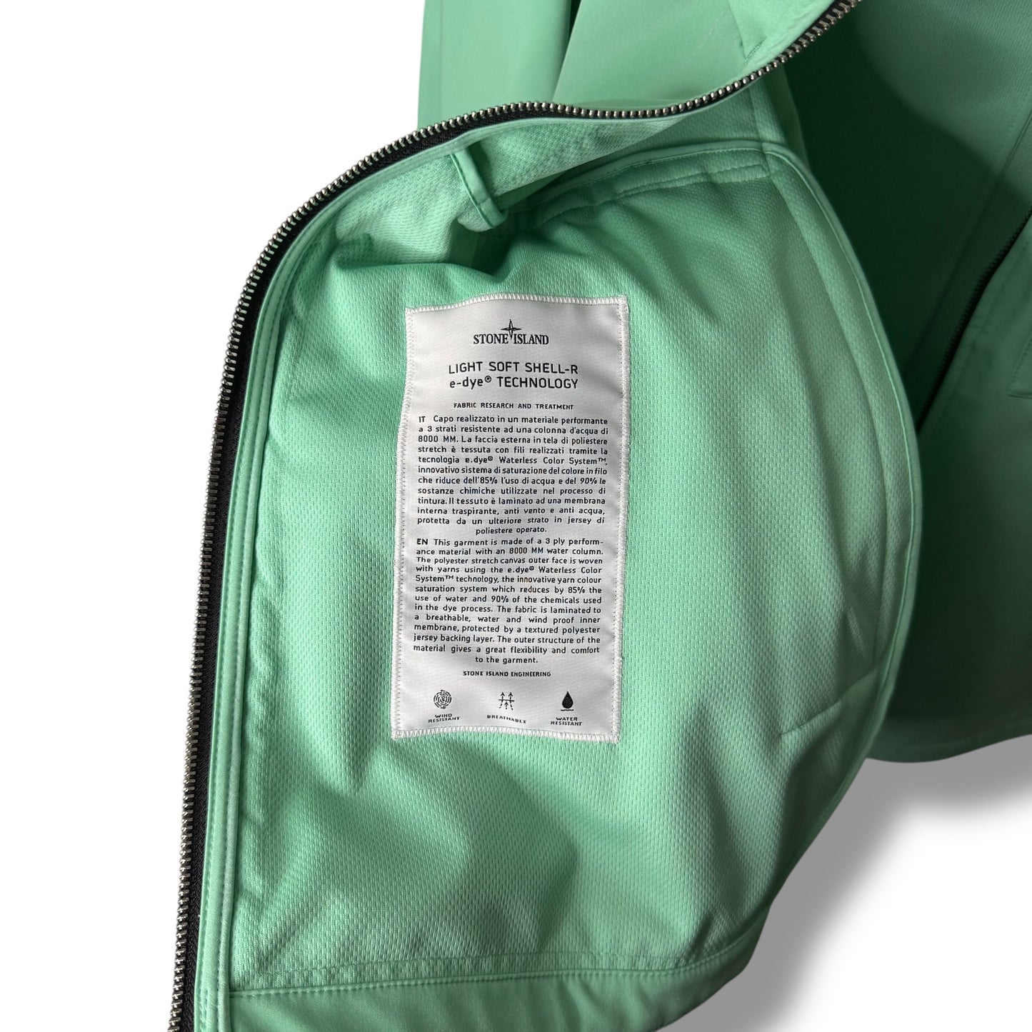 Stone Island Light Soft Shell-R (XL, 24”)