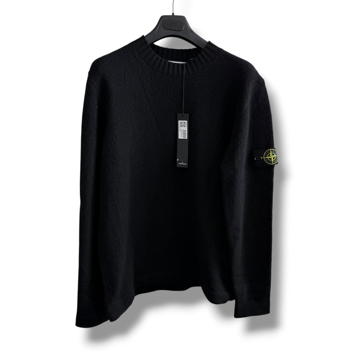 Stone Island Chunky Wool Crewneck Sweatshirt (XL, 24.5”)