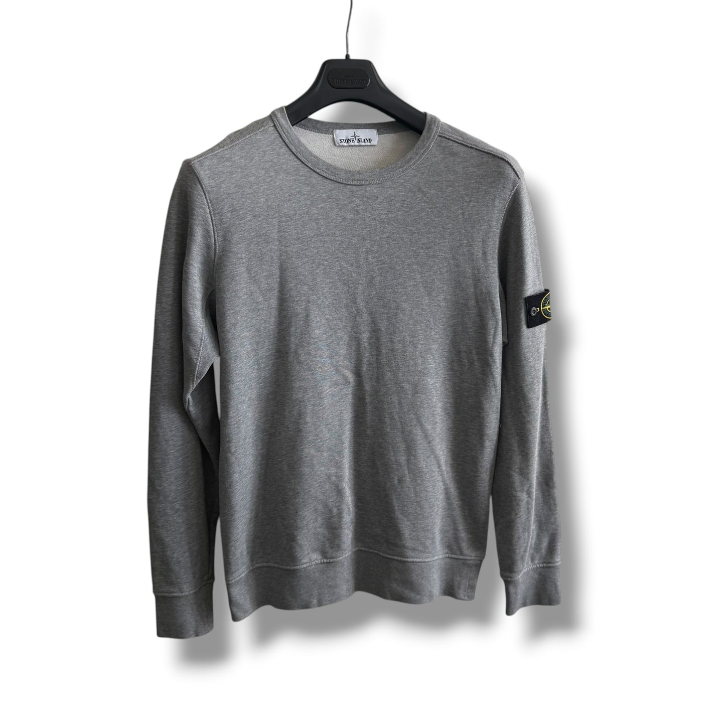 Stone Island Grey Sweatshirt (M, 21")