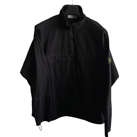 Stone Island 1/4 Zip Smock (L, 25.5”)