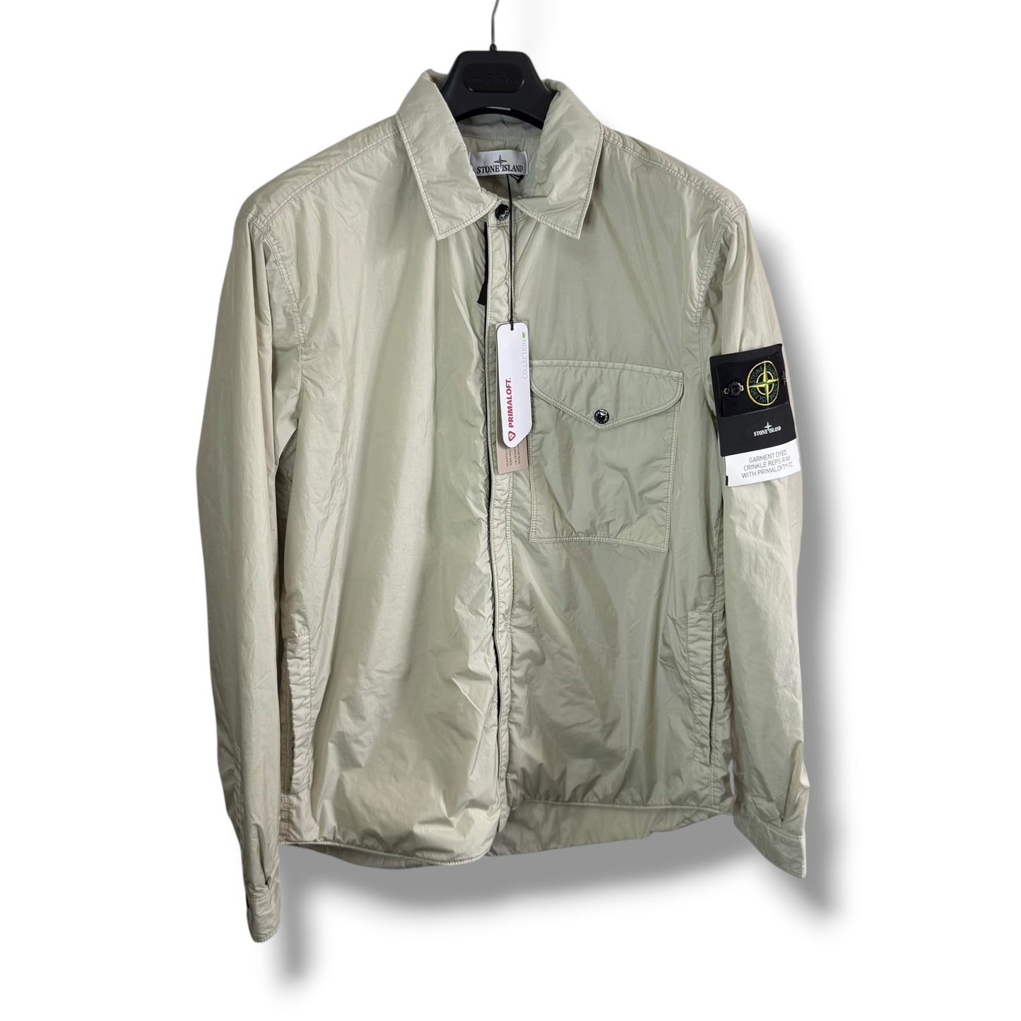 Stone Island Garment Dyed Crinkle Reps R-NY With Primaloft-TC (L, 23.5”)