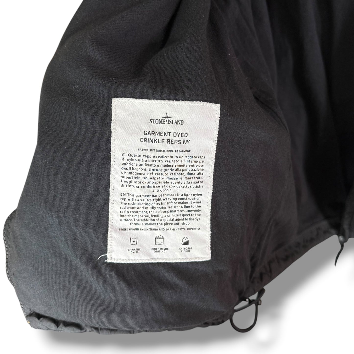Stone Island Garment Dyed Crinkle Reps (M, 23”)