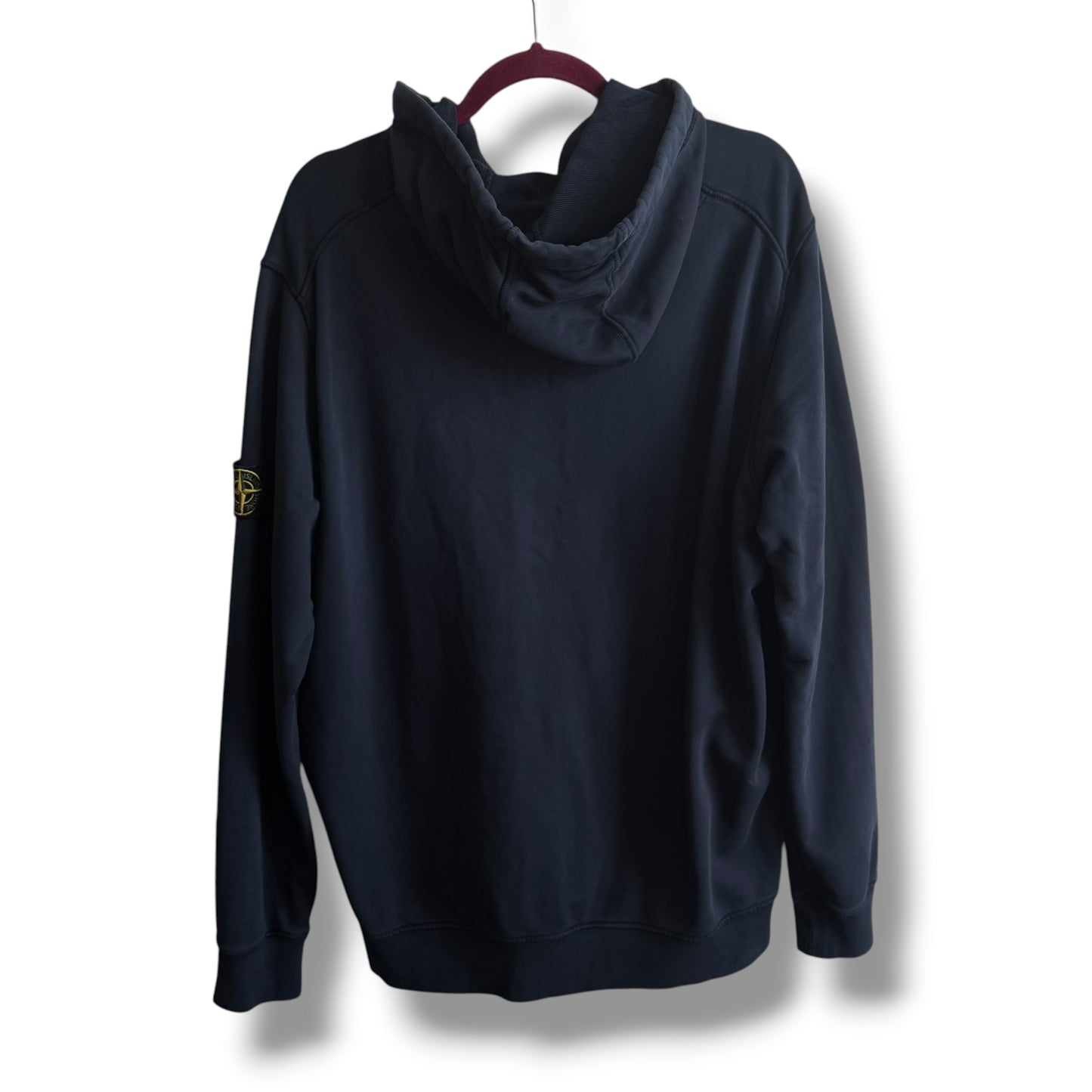 Stone Island Zip Hoodie (XXL, 25.5”)