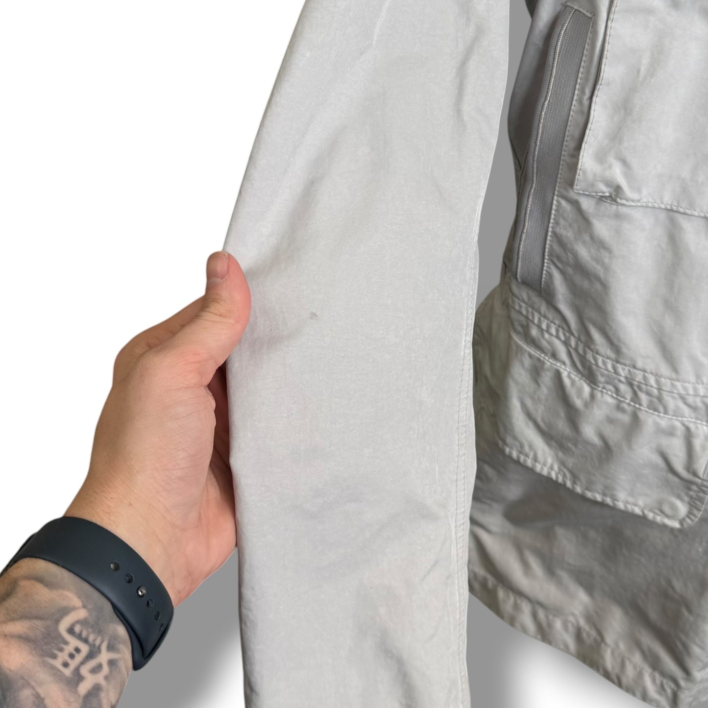 Stone Island David-TC Microfibre Field Jacket (L, 21.5”)