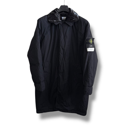 Stone Island Naslan Light Watro Down TC Long Fishtail Coat (M, 24.5” - Fits XL)
