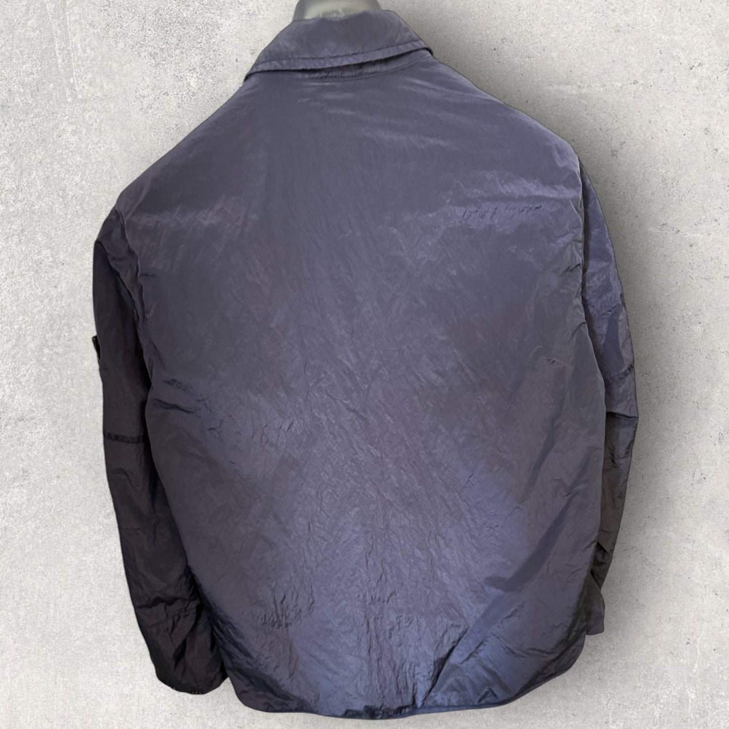 Stone Island Inner Lined Nylon Overshirt (L, 22”)