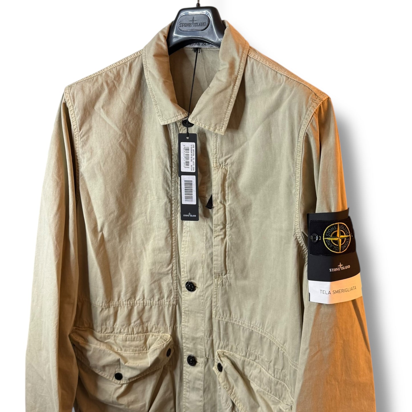 Stone Island Tela Smerigliata (XXL, 25.3”)