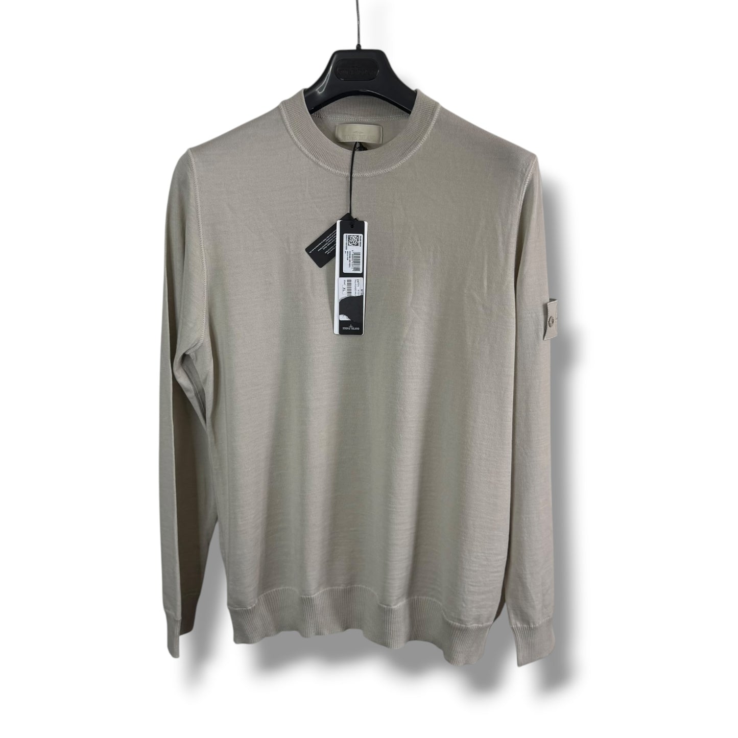 Stone Island Ghost Light Wool Knitted Pullover (XL, 23”)